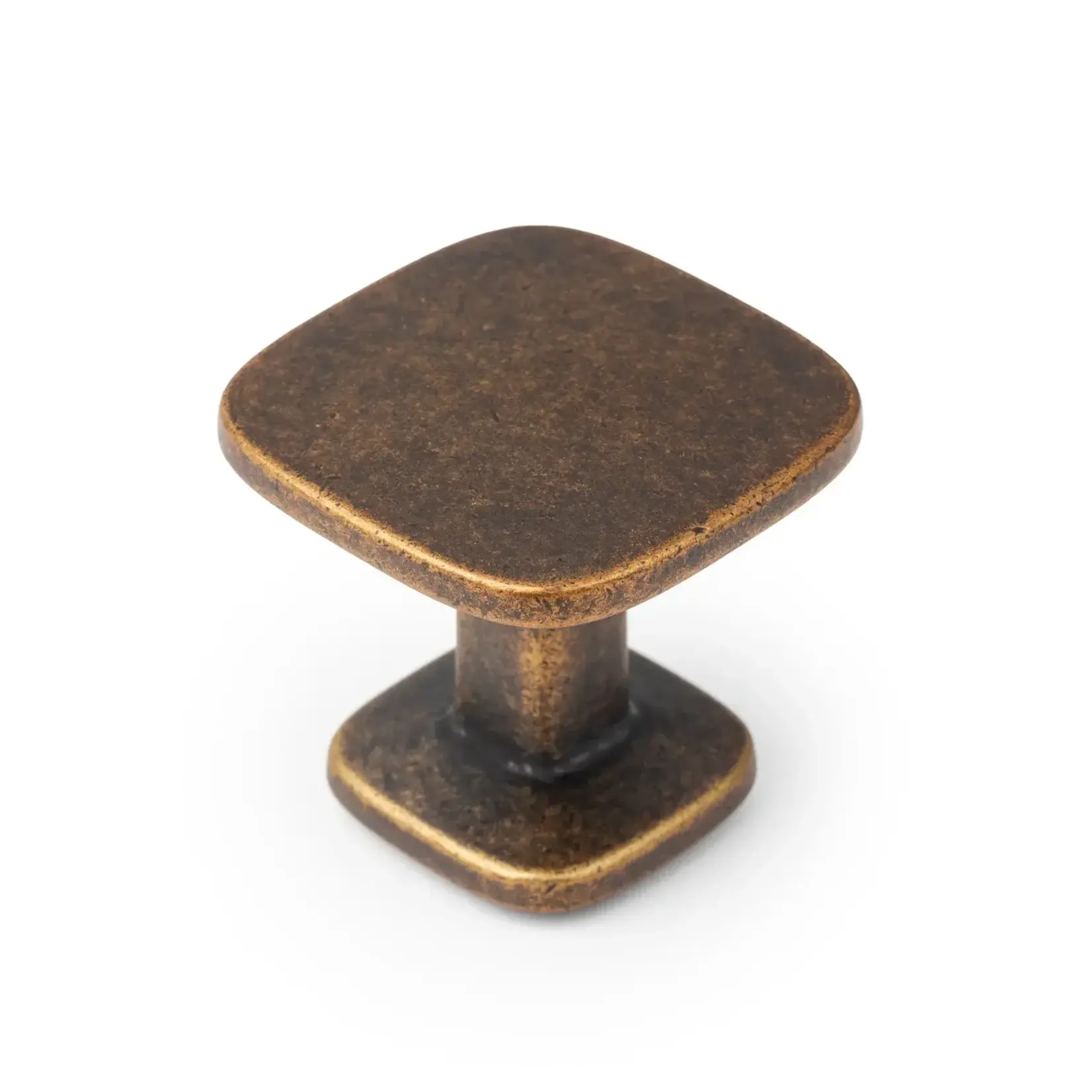 Viefe Quart Big Knob Rustic Brass 34mm