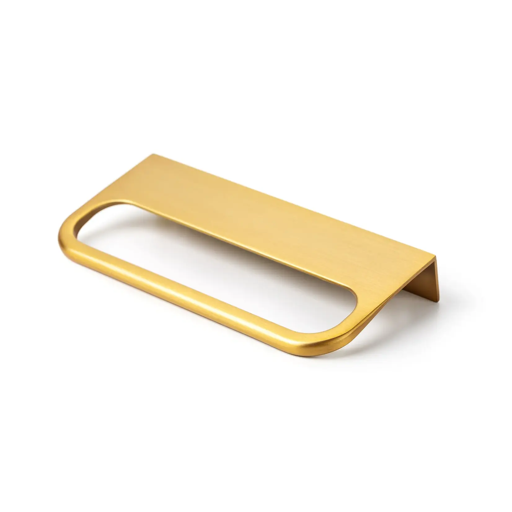 Viefe Rim Pull Brushed Brass 96mm