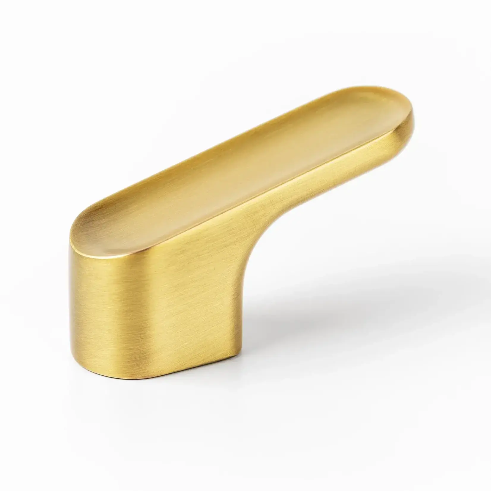 Viefe Luv Finger Pull Brushed Brass 0 mm