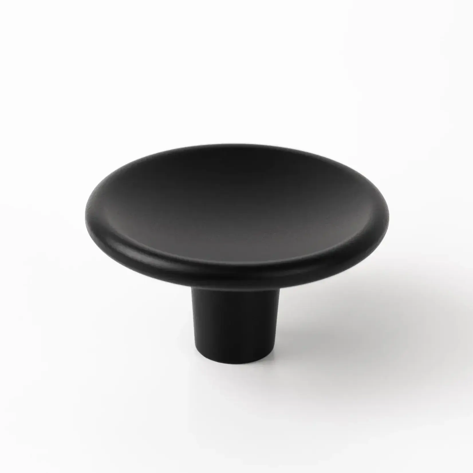 Viefe Disc Zamak Knob Matte Black 38mm