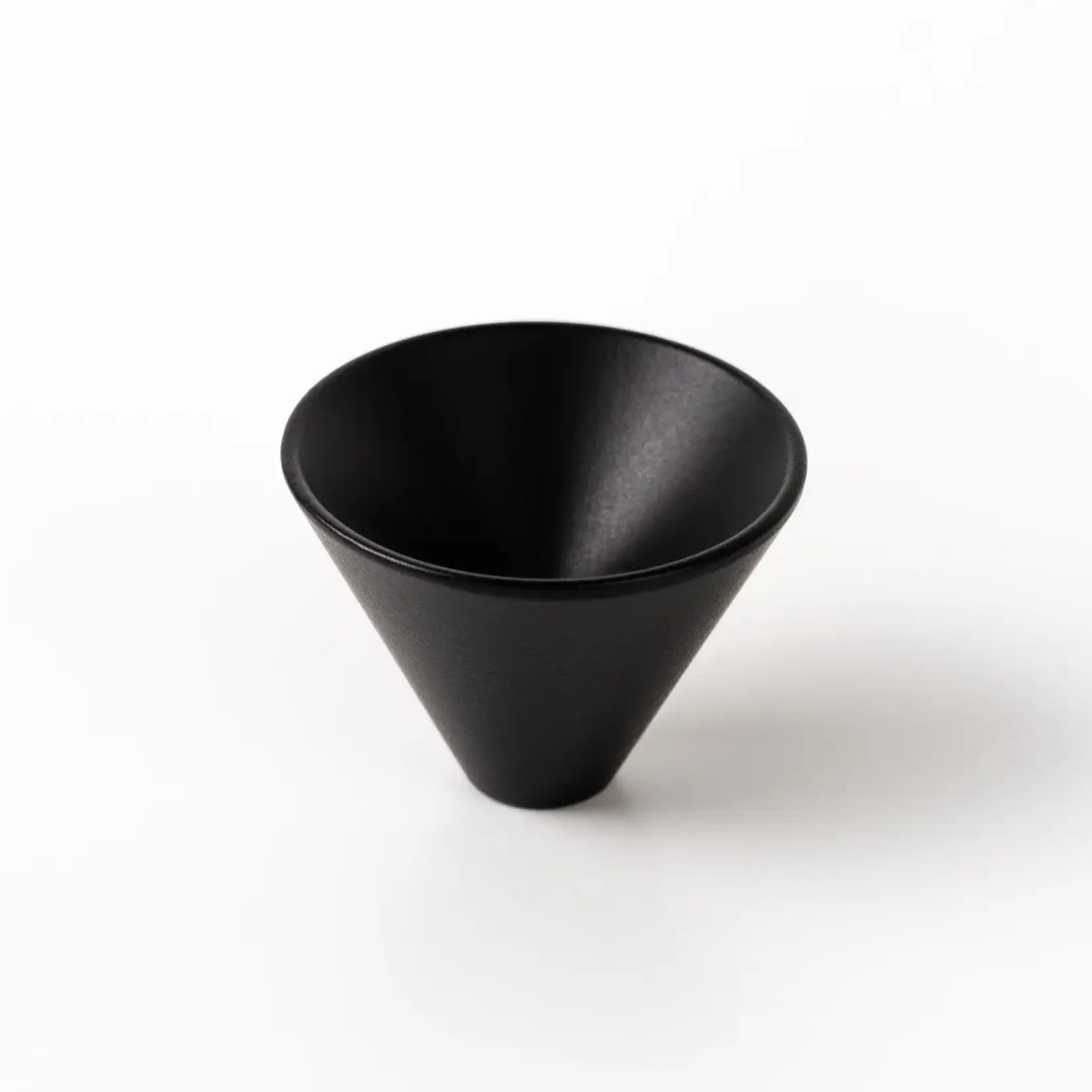 Viefe Conic Zamak Knob Matte Black 29mm