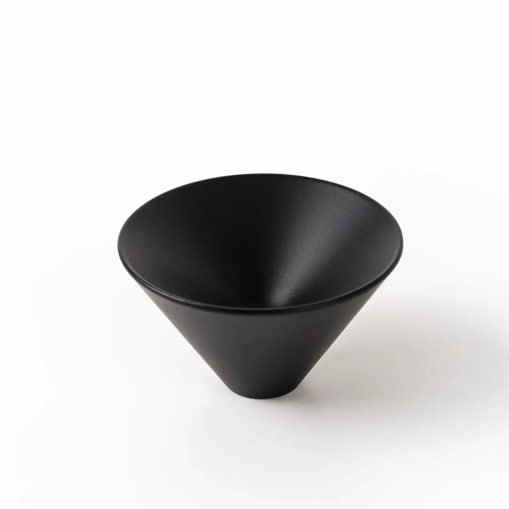 Viefe Conic Zamak Knob Matte Black 43mm