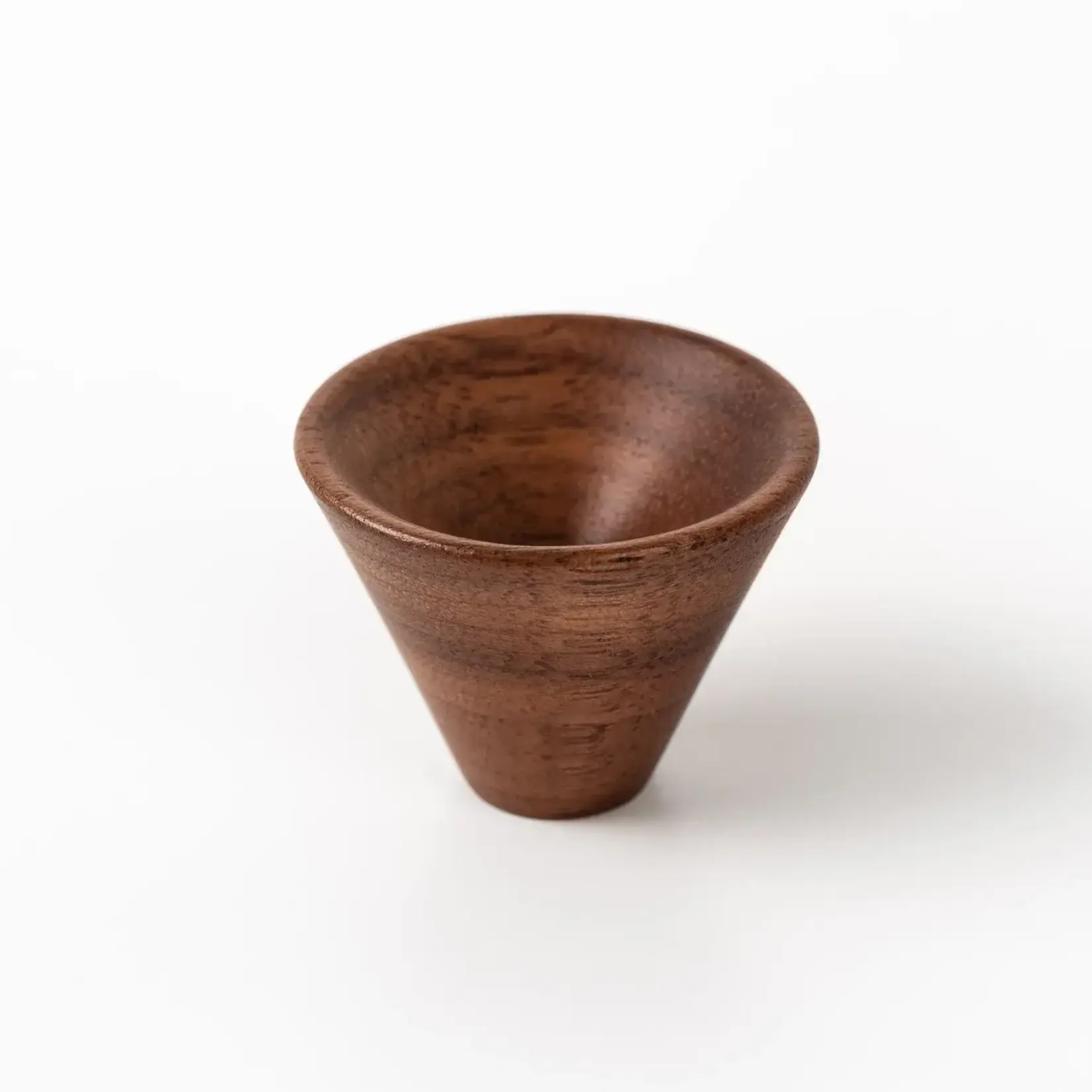 Viefe Conic Wood Knob Walnut 29mm