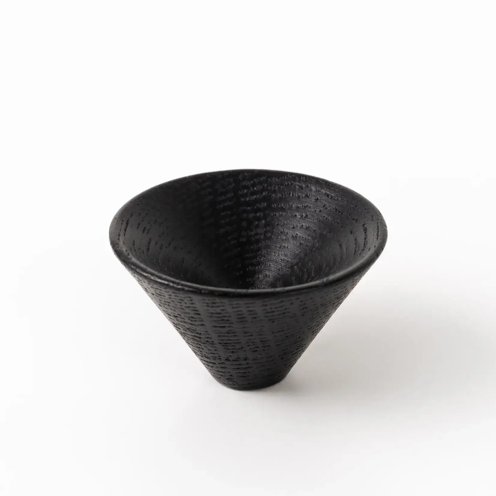 Viefe Conic Wood Knob Black 43mm