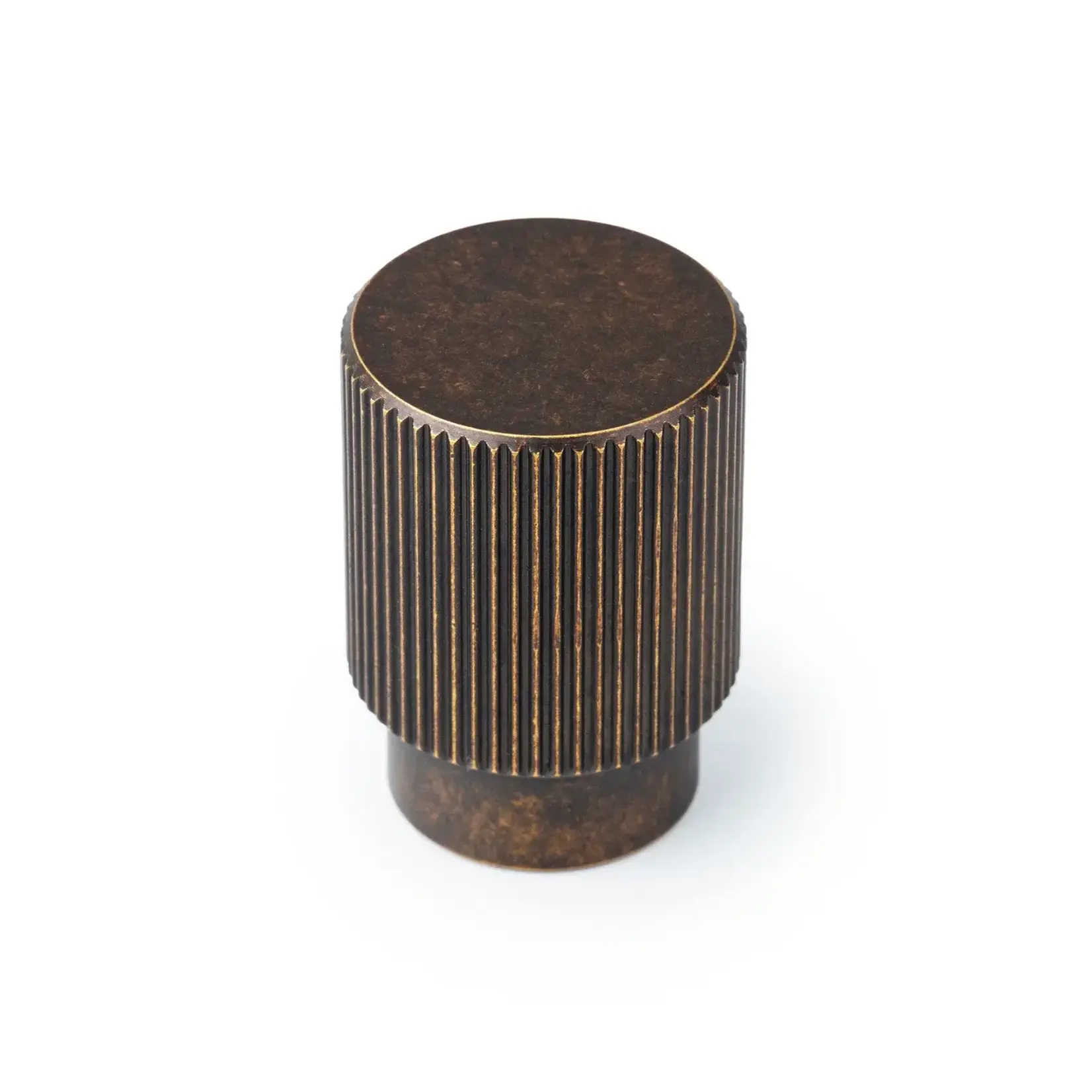 Viefe Arpa Knob Rustic Brass 22mm