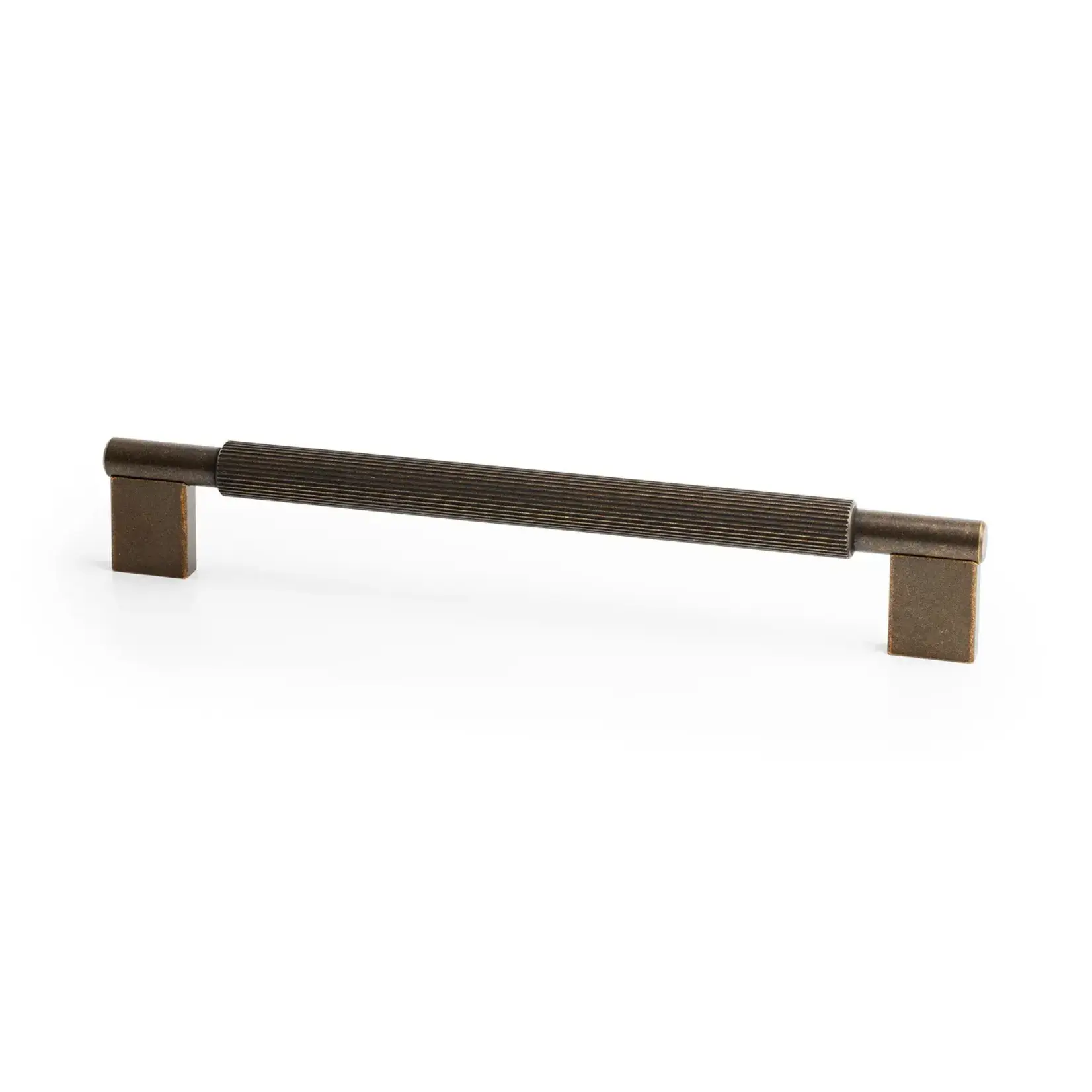 Viefe Arpa Pull Rustic Brass 192mm