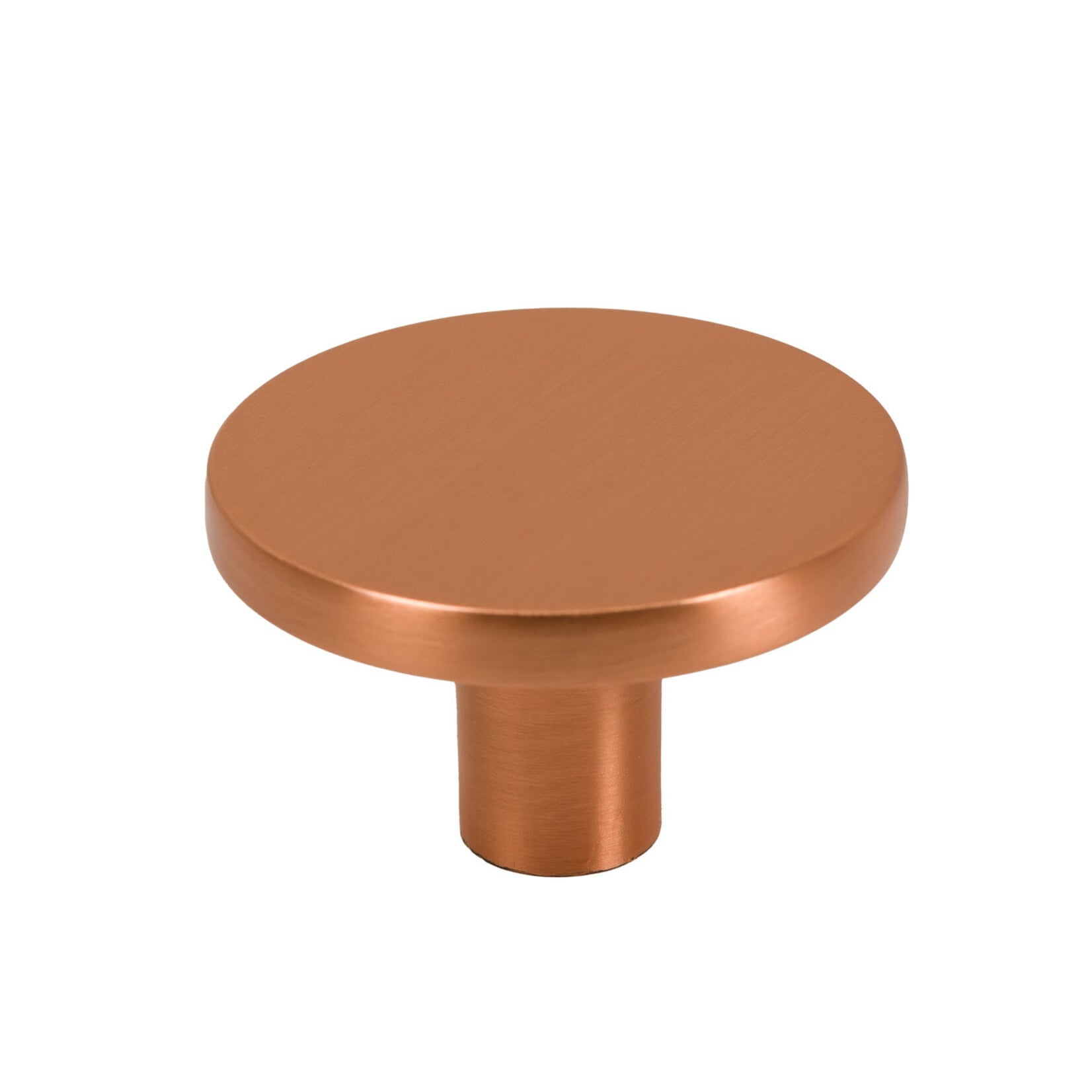 Viefe Como Knob  Brushed Copper - 41mm