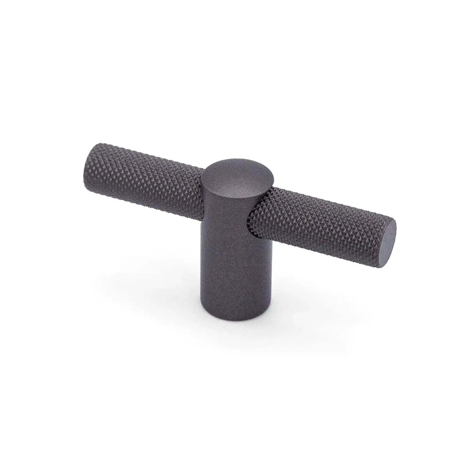 Citterio Giulio Renate Knurled T-Knob Titanium Bronze - 2 1/2 in