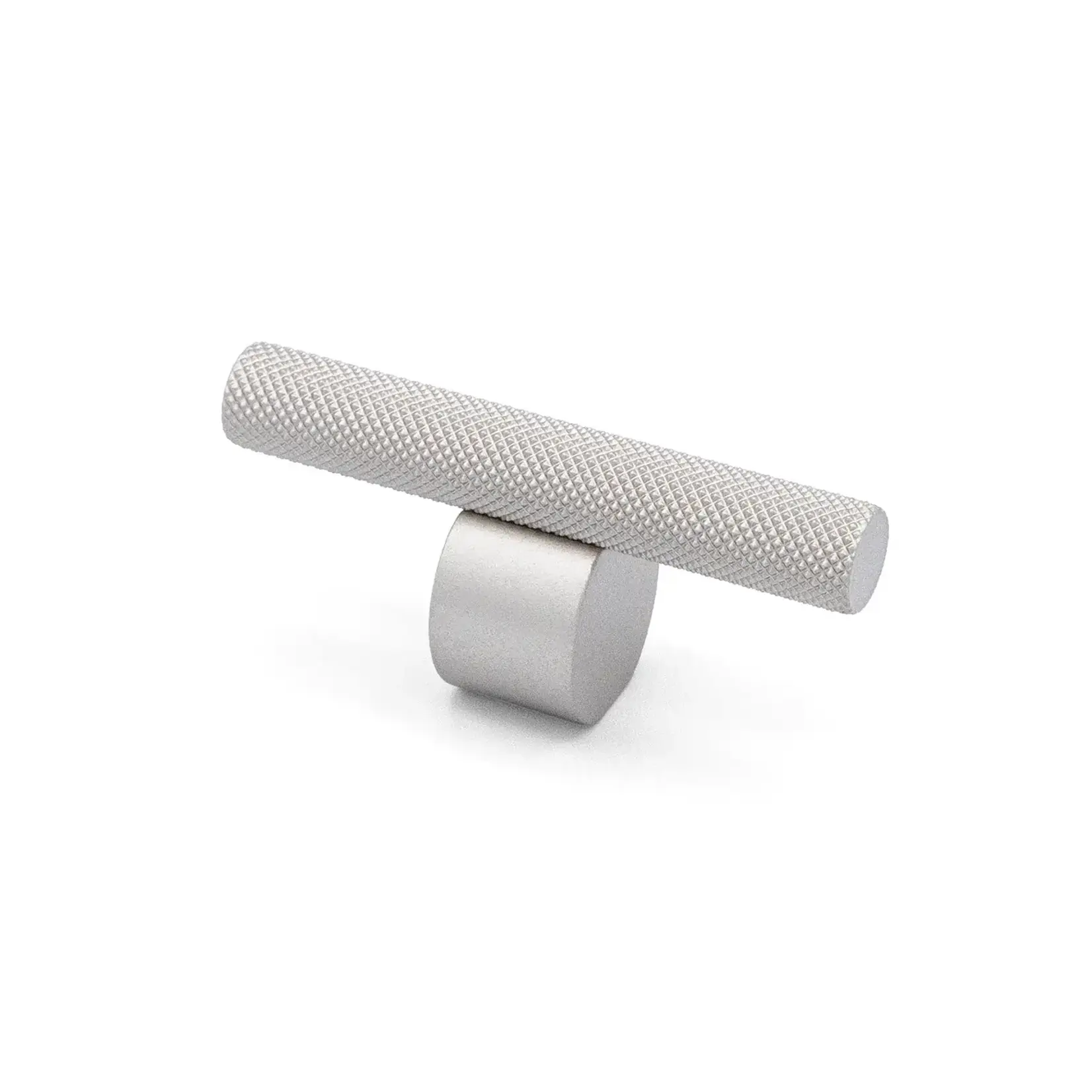 Citterio Giulio Lovere Knurled T-Knob, Lacquered Silver
