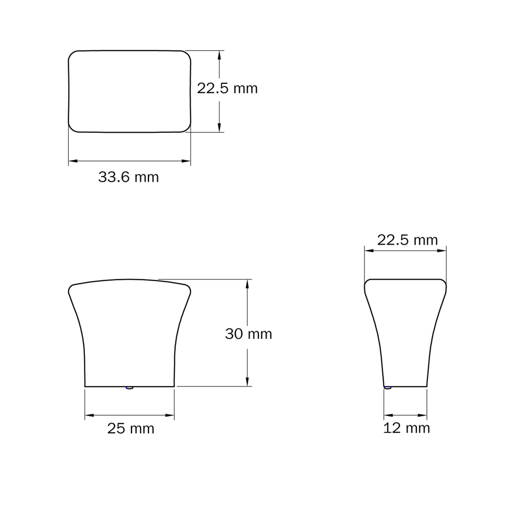 Marathon Hardware Tan Knob