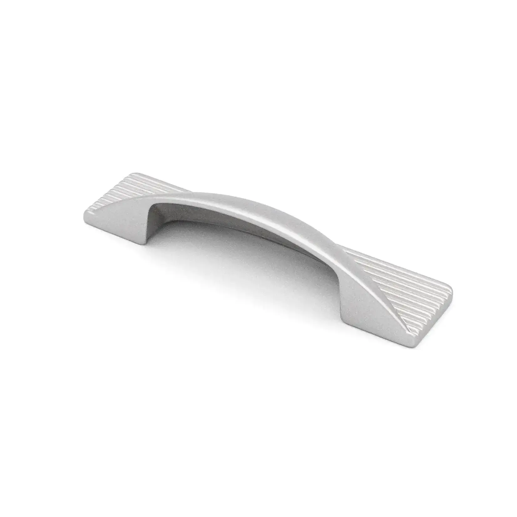 Citterio Giulio Lineas Fluted Cup Pull Lacquered Silver 64mm