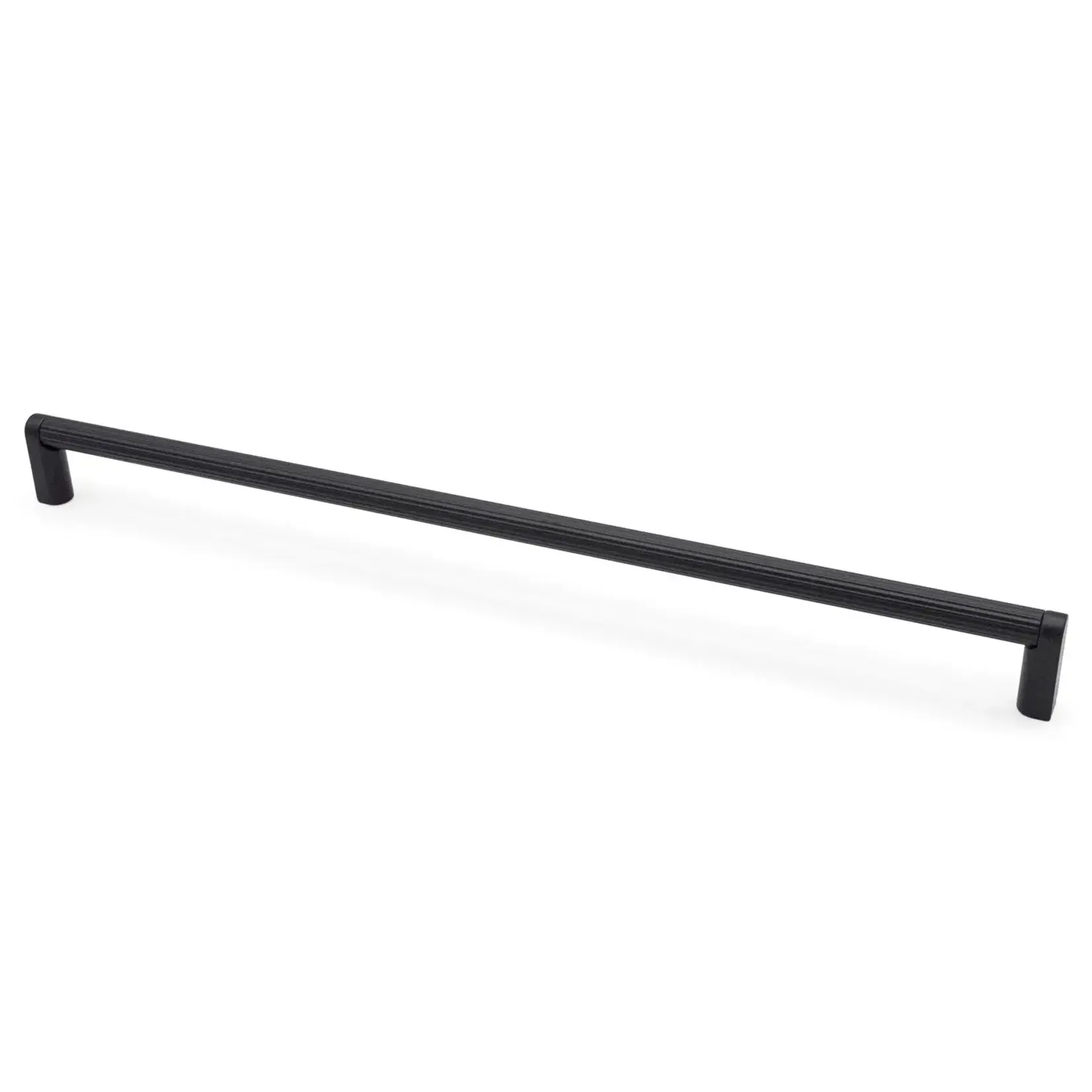 Citterio Giulio Burano 10 Fluted  Pull Matte Black 320mm