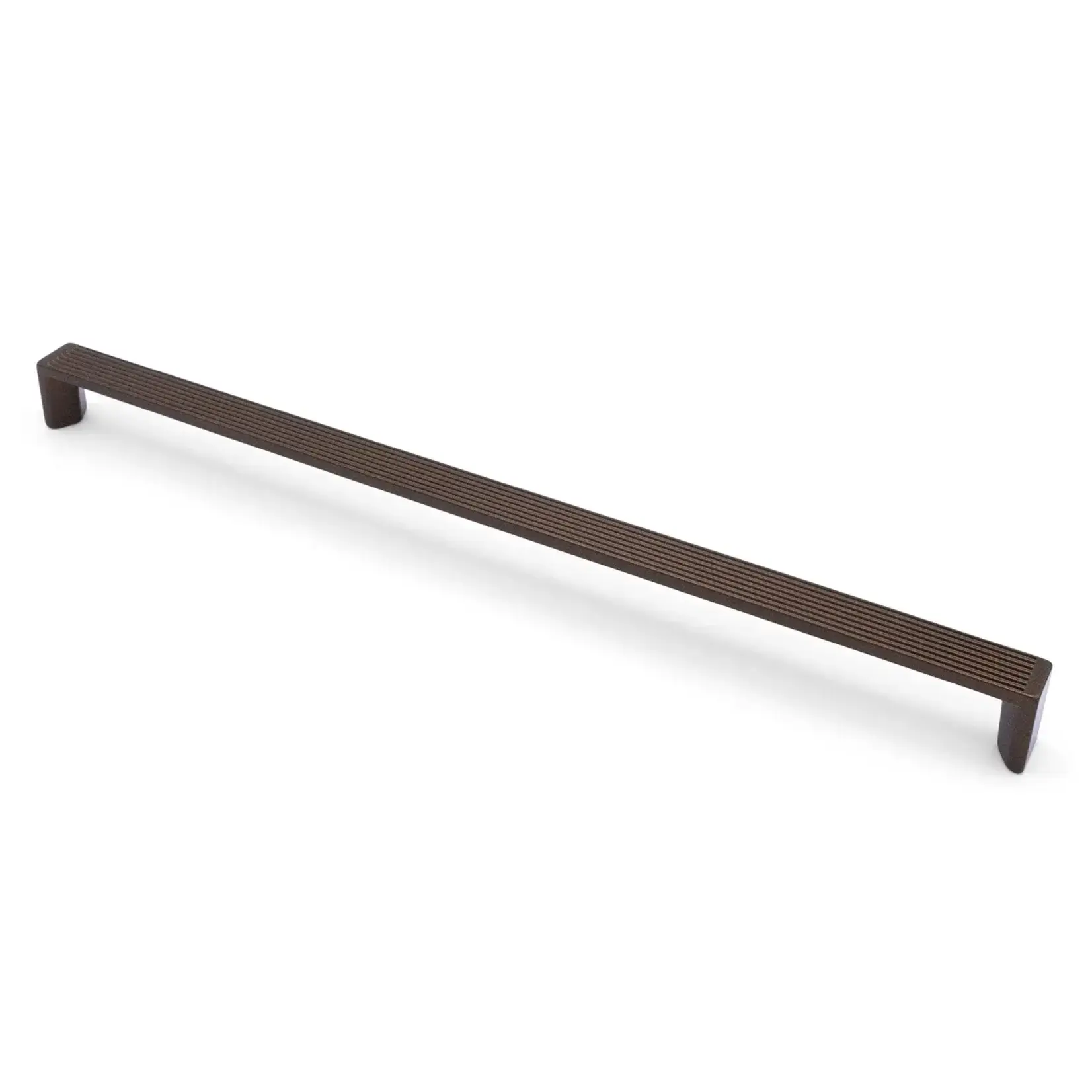 Citterio Giulio Lineas Fluted Designer Pull Cocoa Bronze 320mm