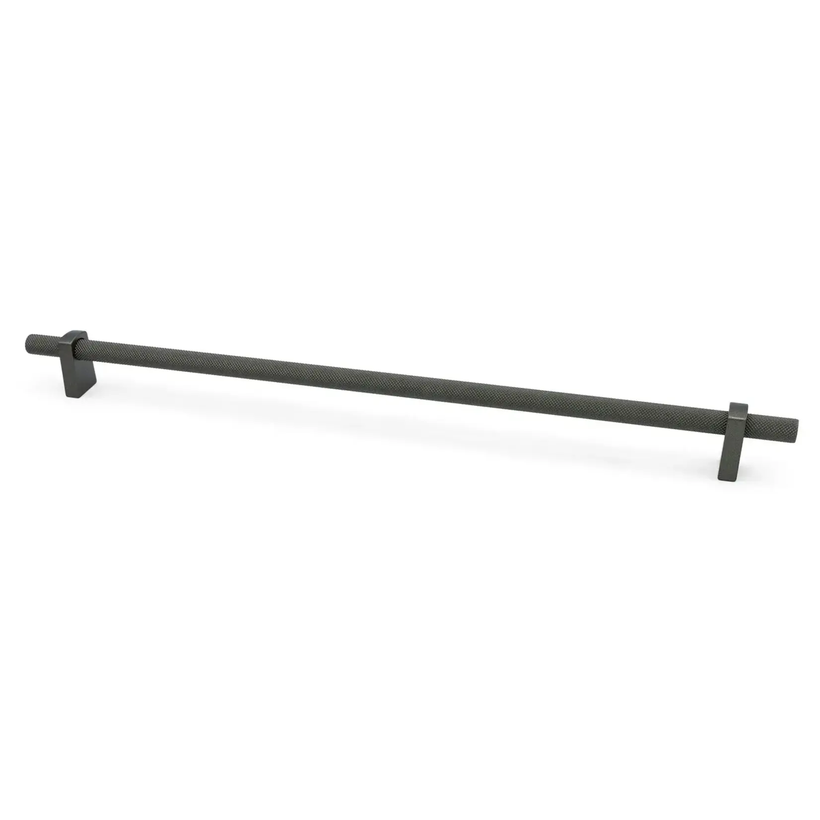 Marathon Hardware Luca Knurled Pull Metallic Green 12 5/8 in