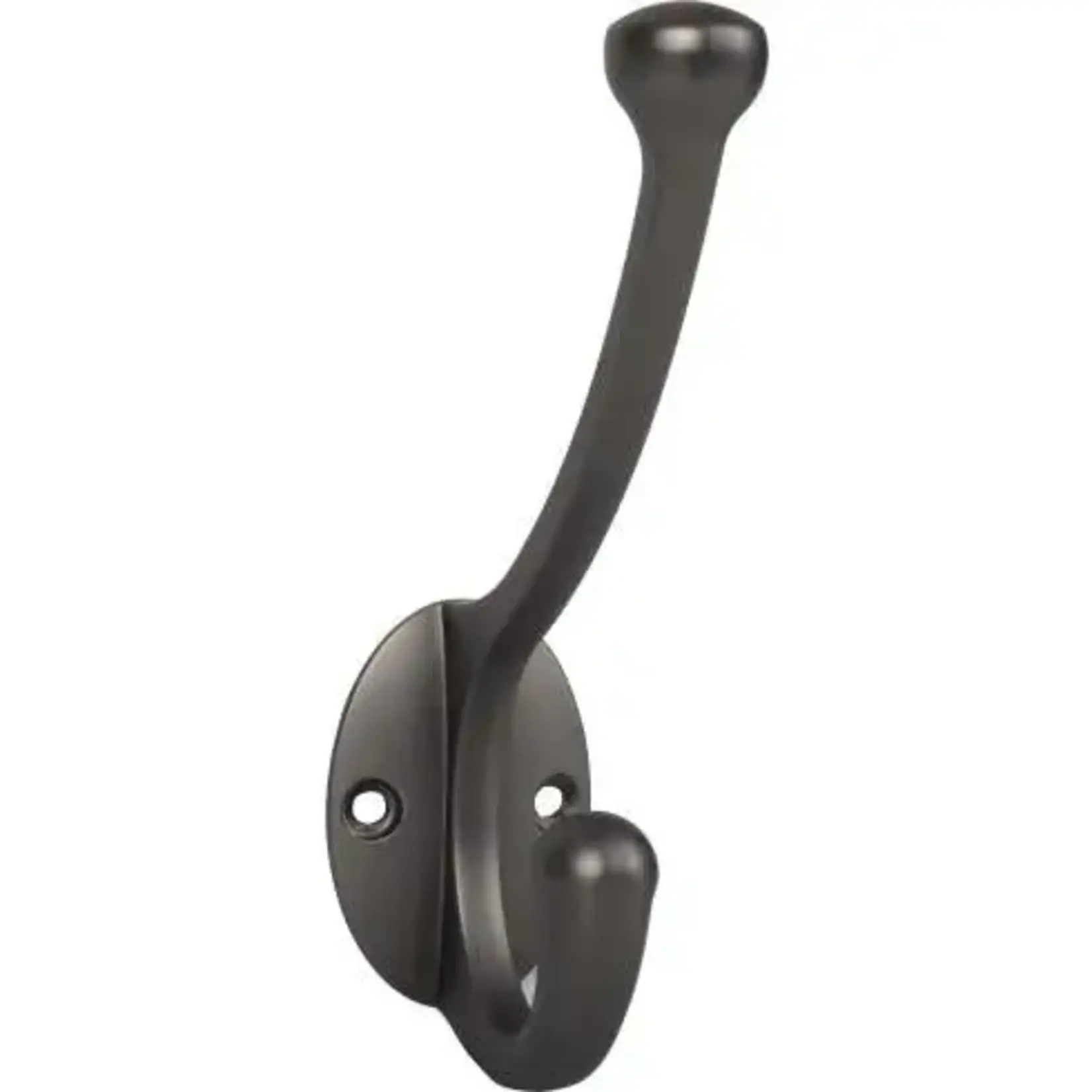 Top Knobs Bergen Hook 5 9/16 Inch Ash Gray