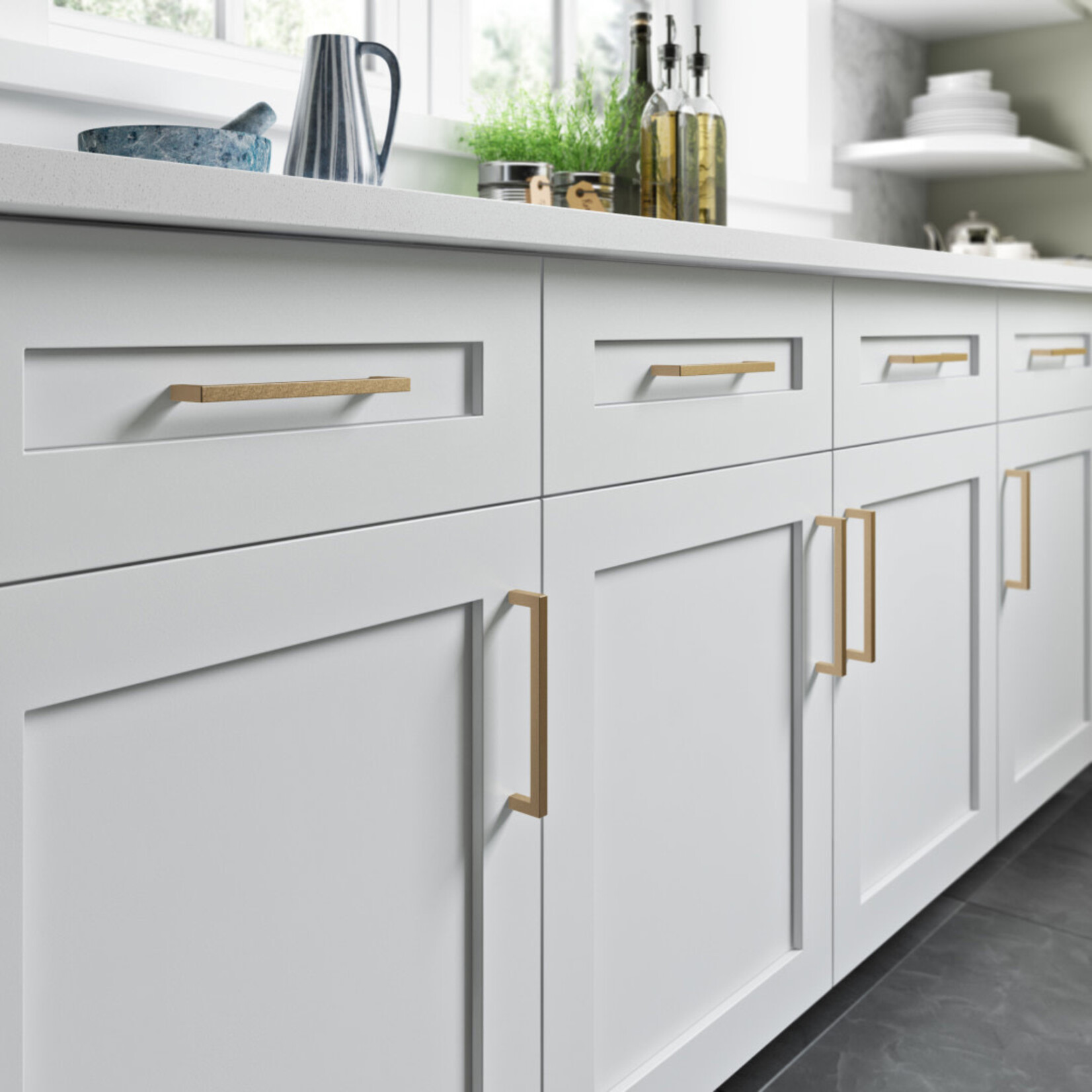 Top Knobs Square Bar Appliance pull
