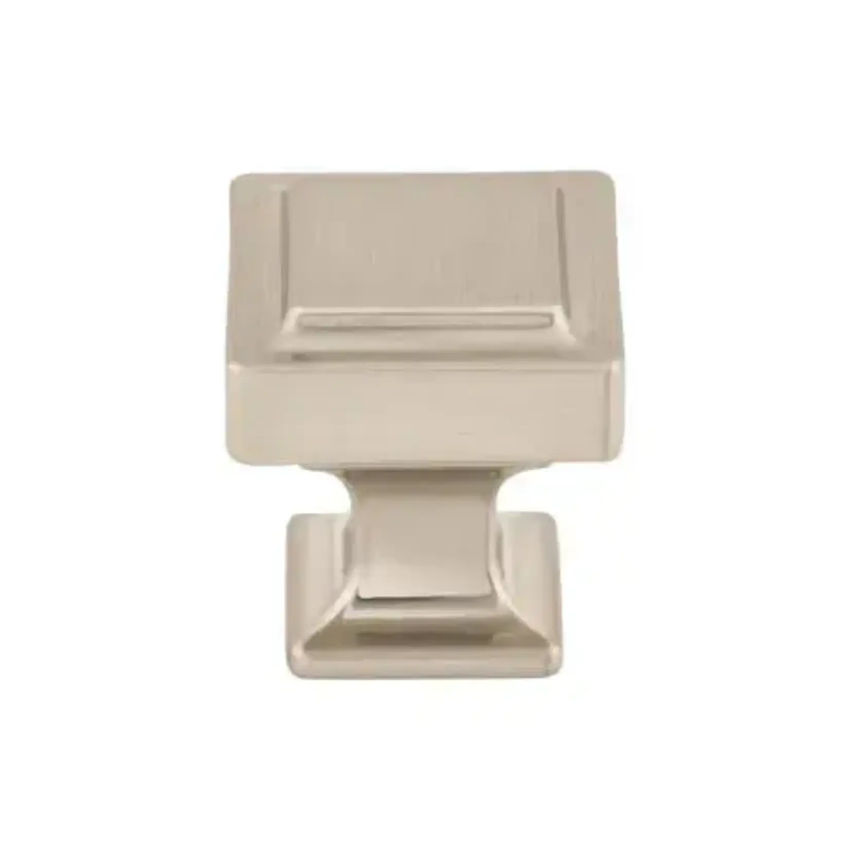 Top Knobs Ascendra Knob Brushed Satin Nickel 1 1/8 in