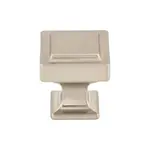 Top Knobs Ascendra Knob Brushed Satin Nickel 1 1/4 in