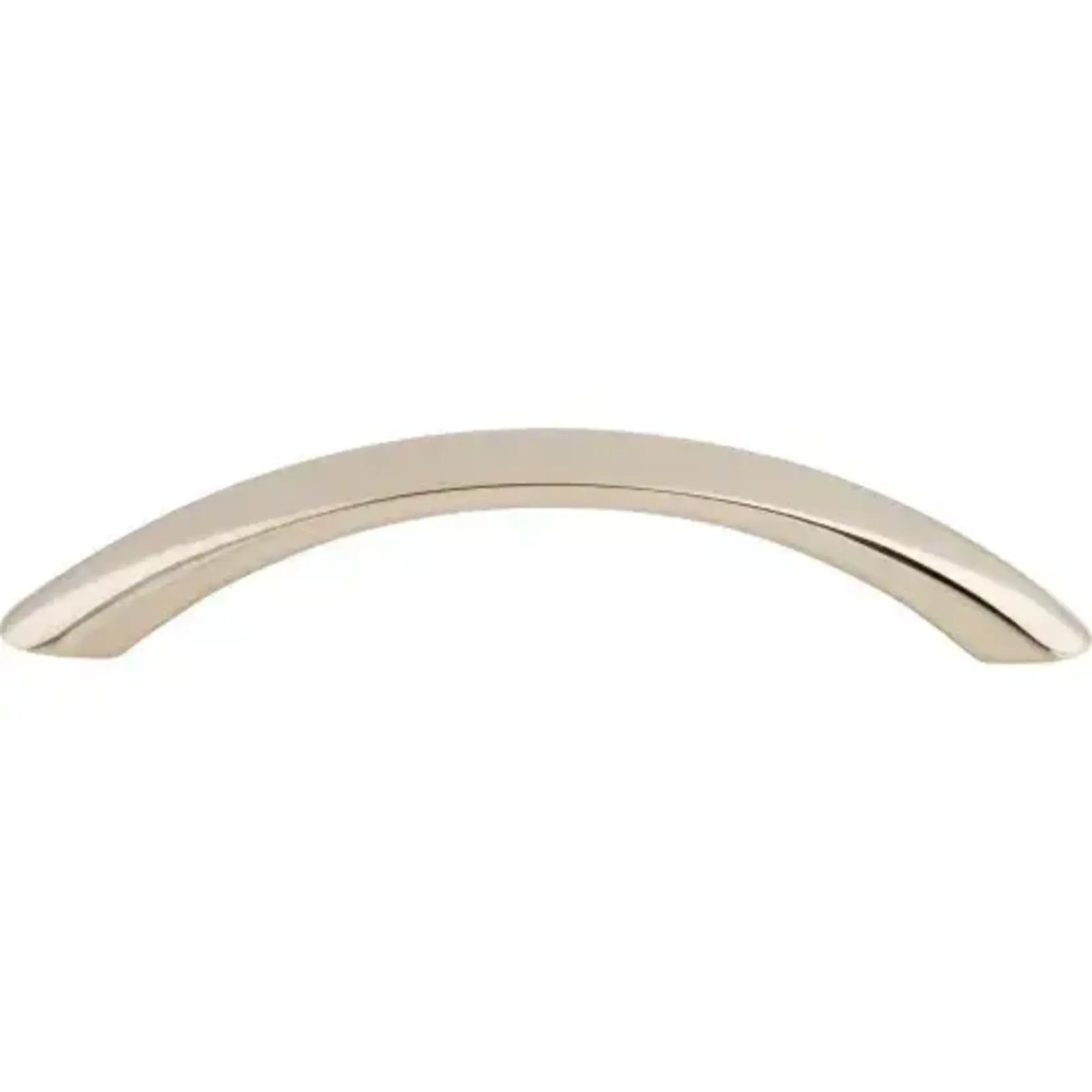 Top Knobs Bow Pull Polished Nickel 5 1/16 in