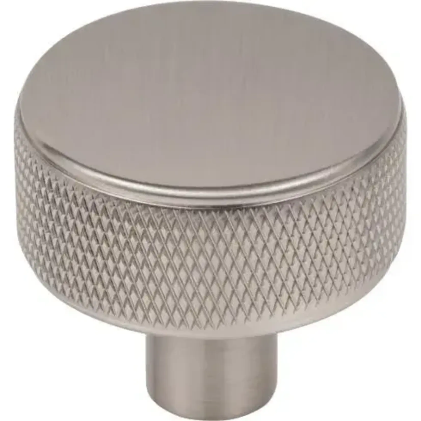 Top Knobs Burnham Round Knob Brushed Satin Nickel 1 1/4 Inch