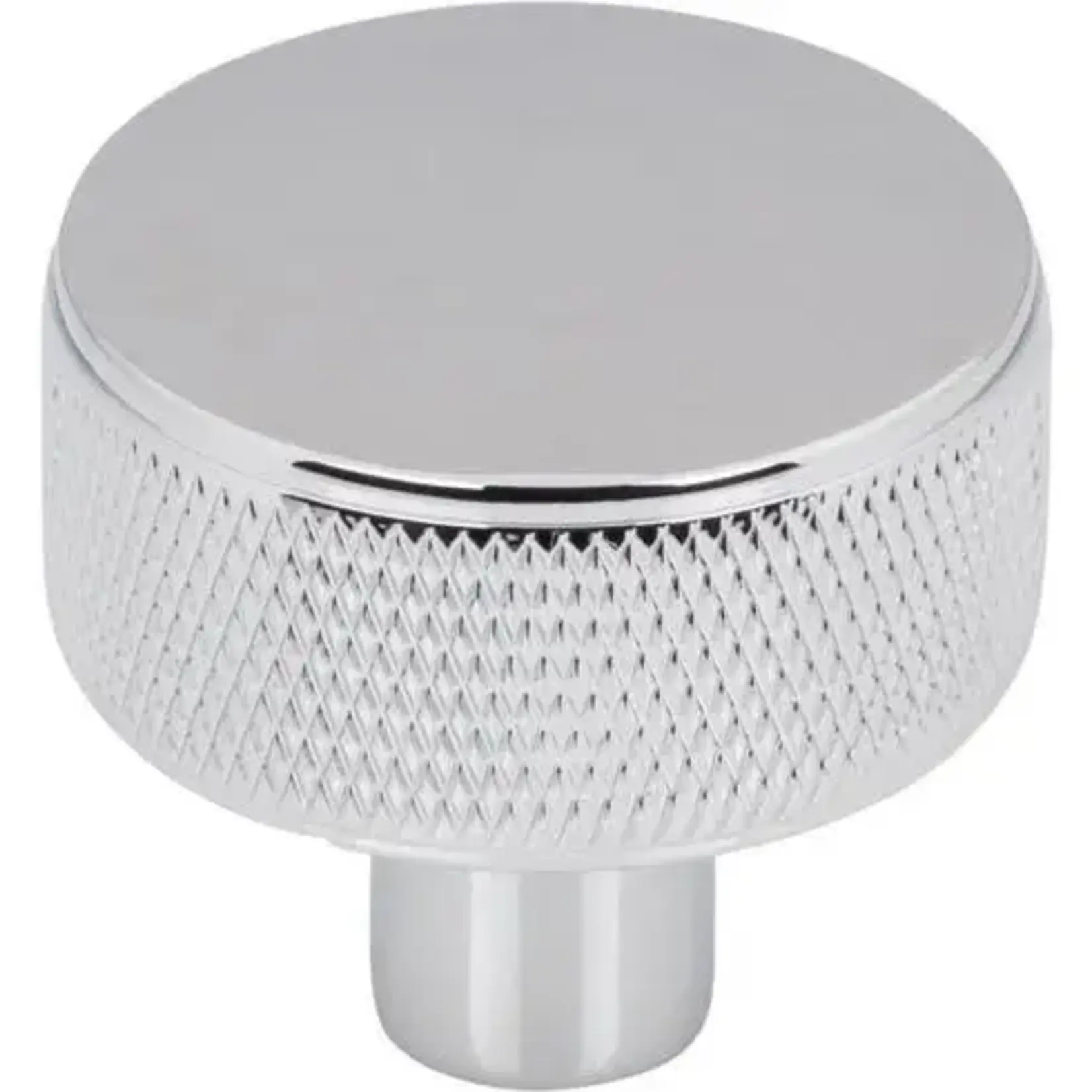 Top Knobs Burnham Round Knob Polished Chrome 1 1/4 In
