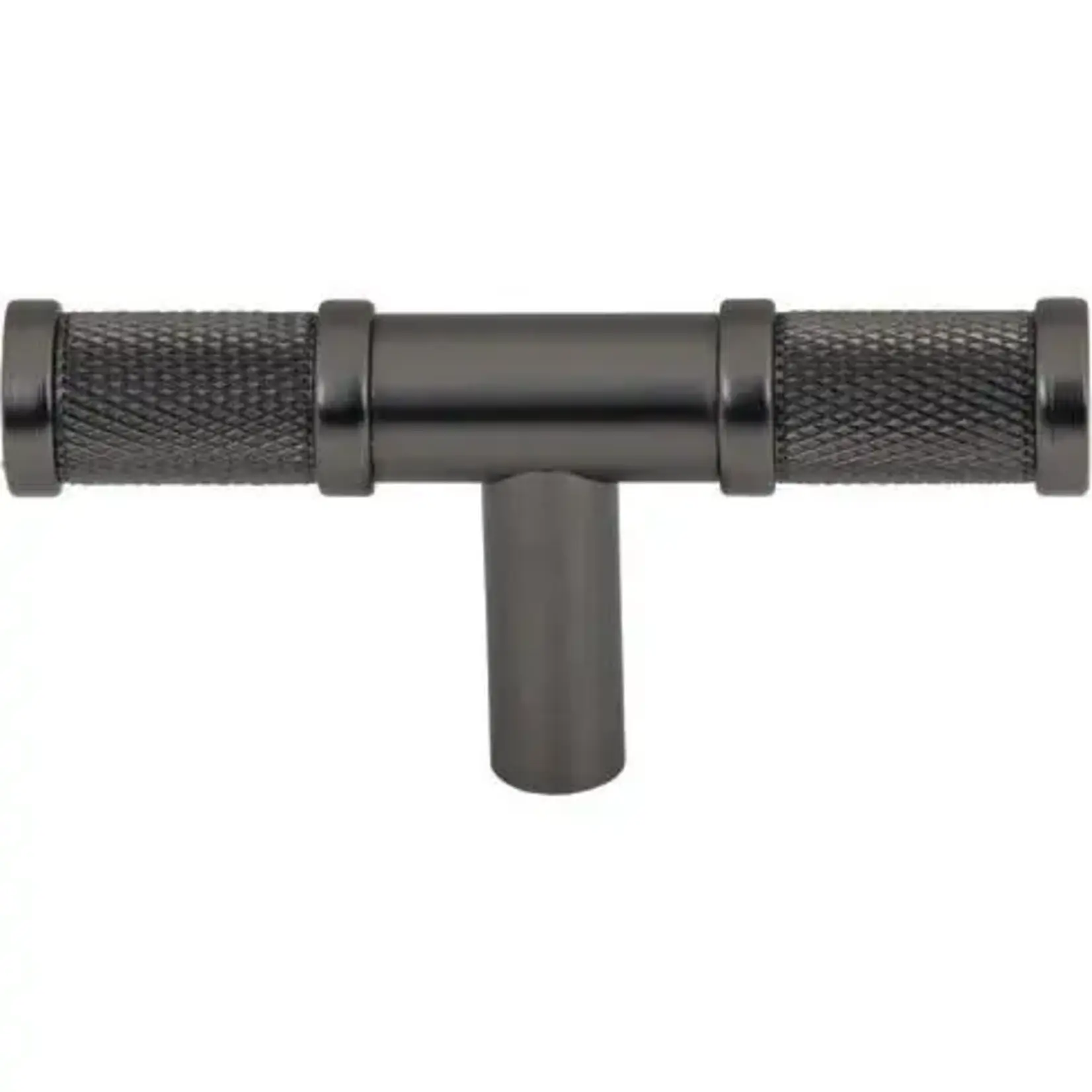 Top Knobs Burnham T-Knob Ash Gray 3 Inch