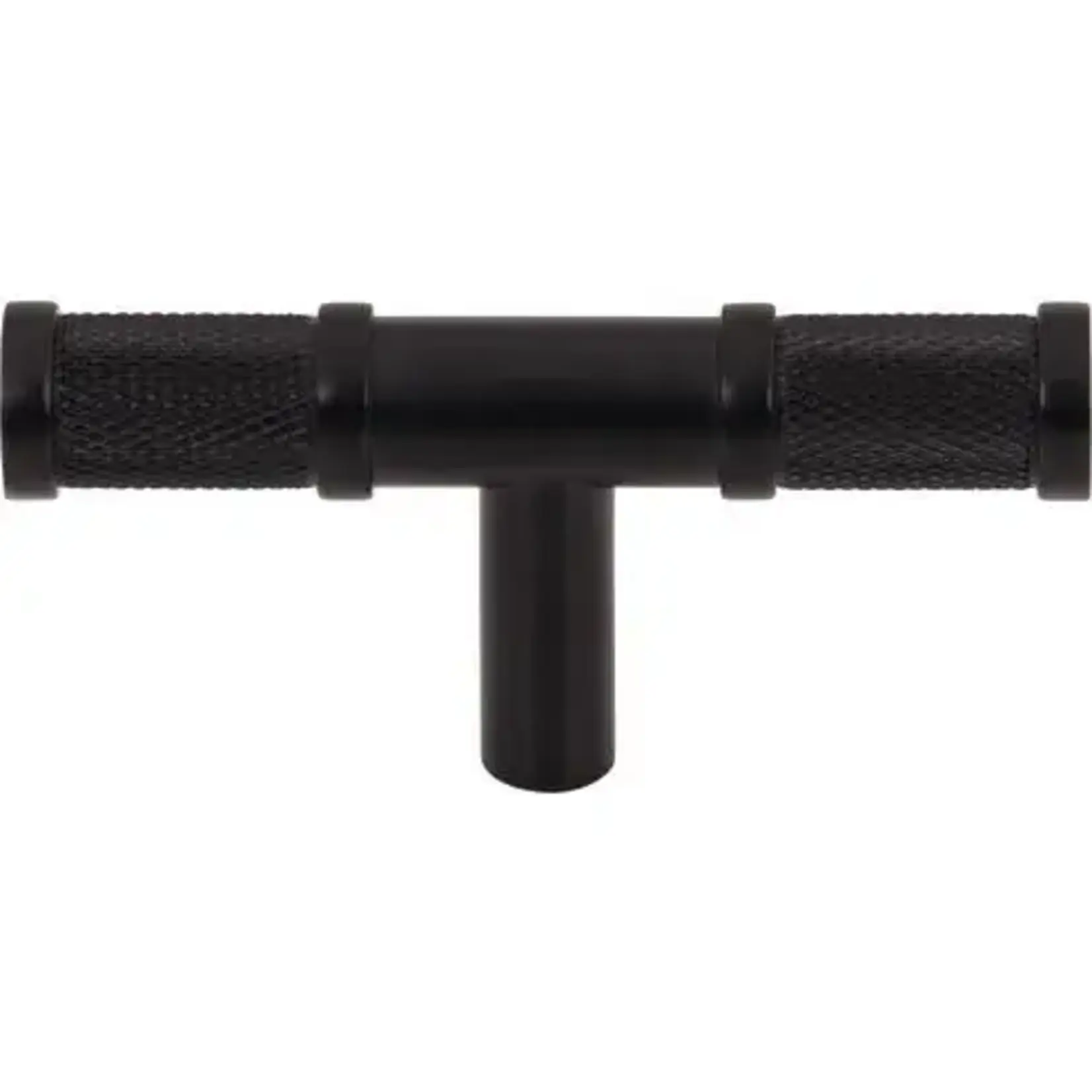 Top Knobs Burnham T-Knob Flat Black 3 Inch