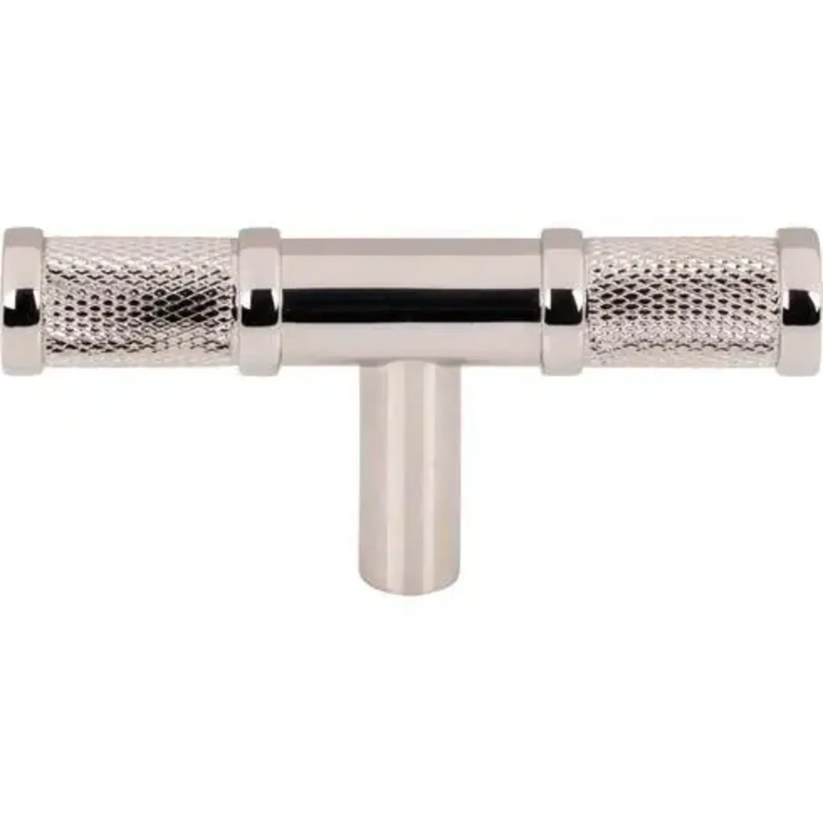 Top Knobs Burnham T-Knob Polished Nickel 3 Inch