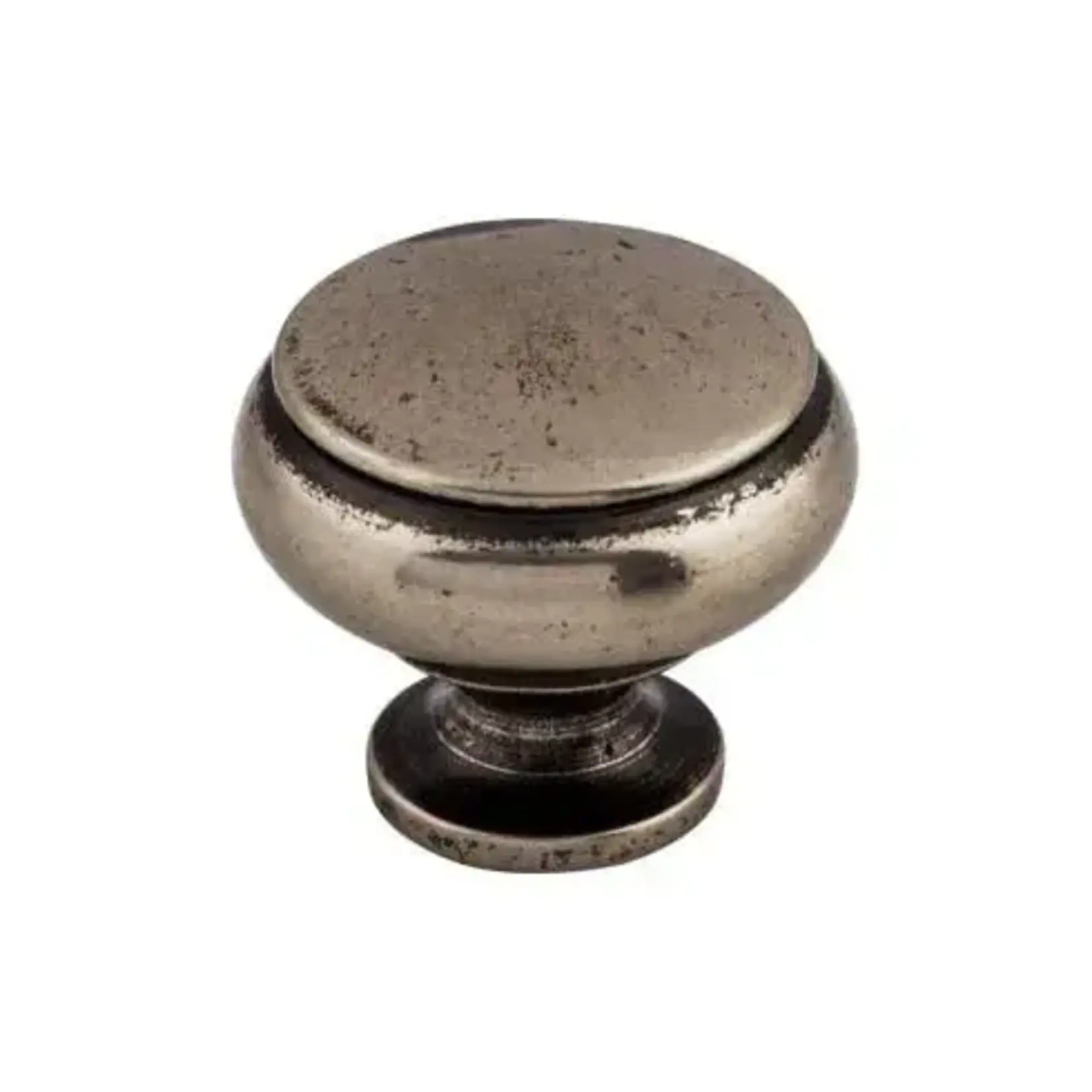 Top Knobs Cumberland Knob PEWTER ANTIQUE 1 1/4"