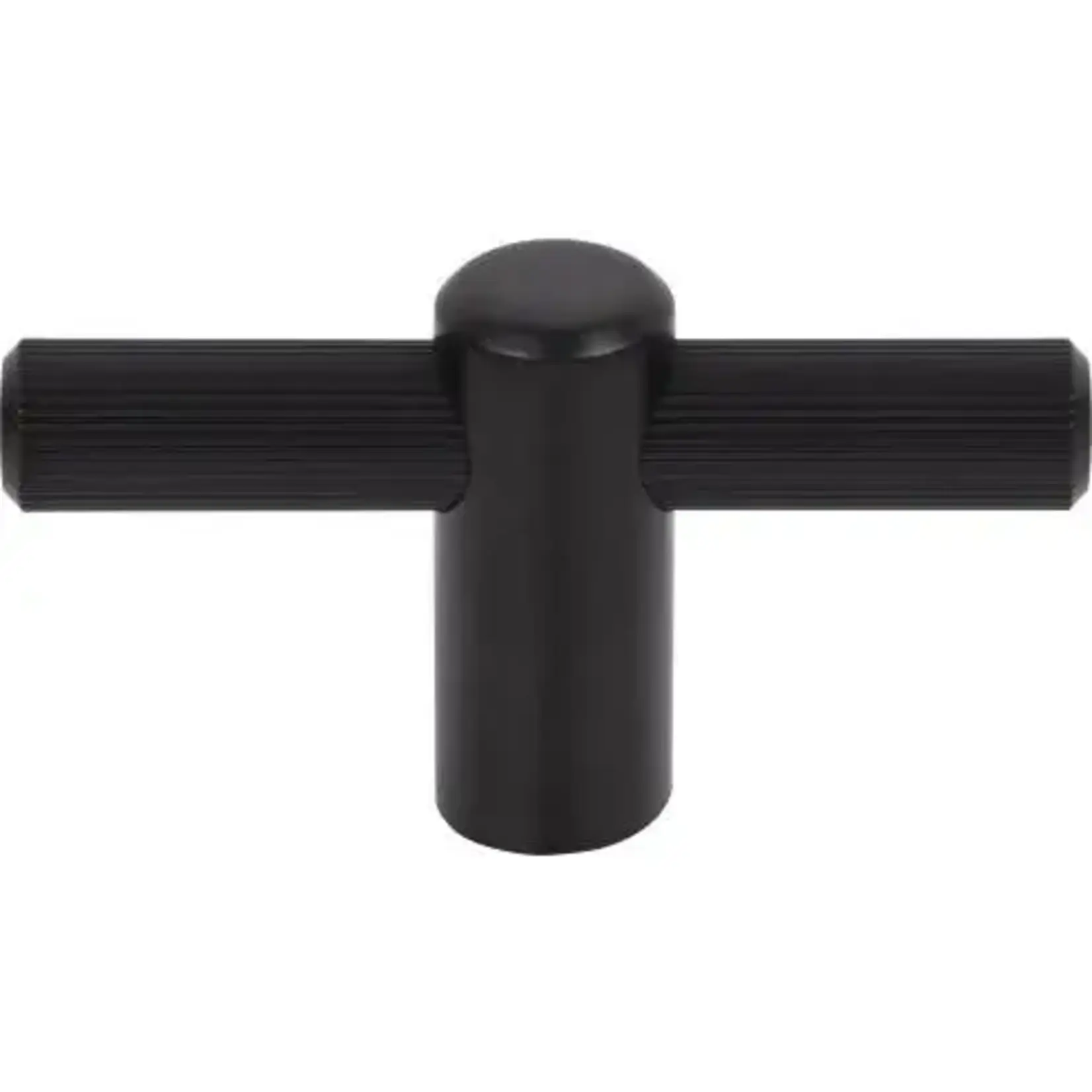 Top Knobs Dempsey T-Knob Flat Black 2 1/2 Inch