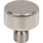 Top Knobs Dempsey Round Knob Brushed Satin Nickel 1 1/4 Inch