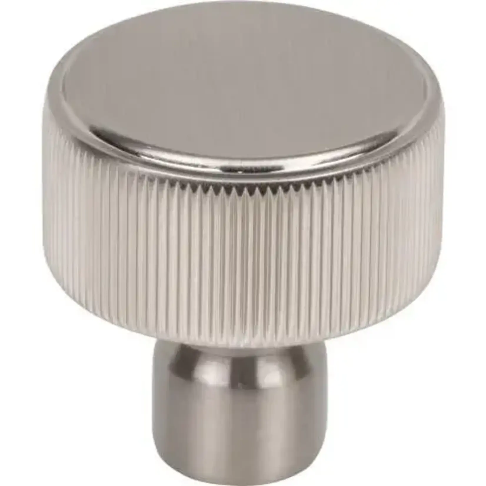 Top Knobs Dempsey Round Knob Brushed Satin Nickel 1 1/4 Inch