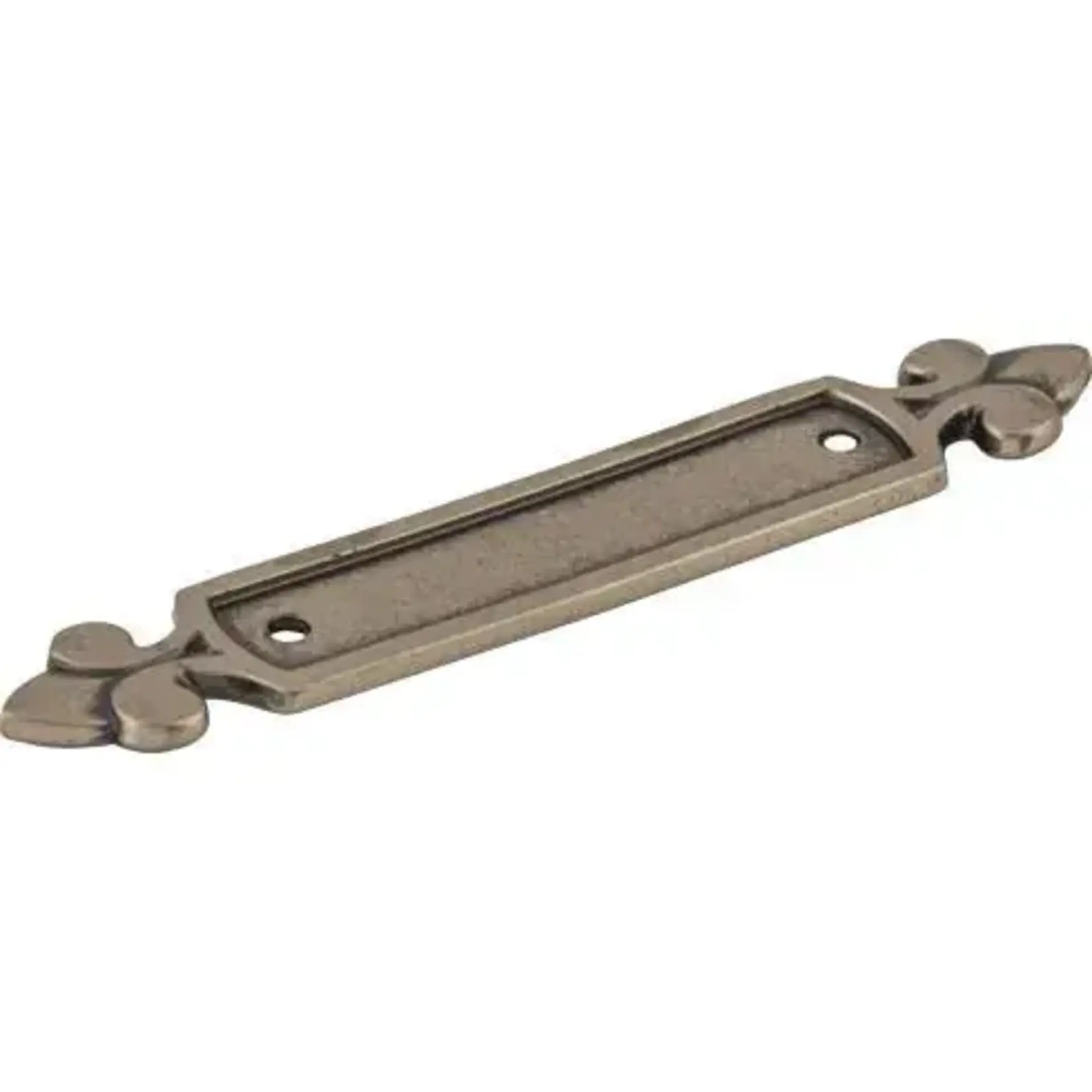 Top Knobs Dover Backplate Pewter Antique 2 1/2 Inch