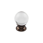Top Knobs Clarity Clear Glass Knob