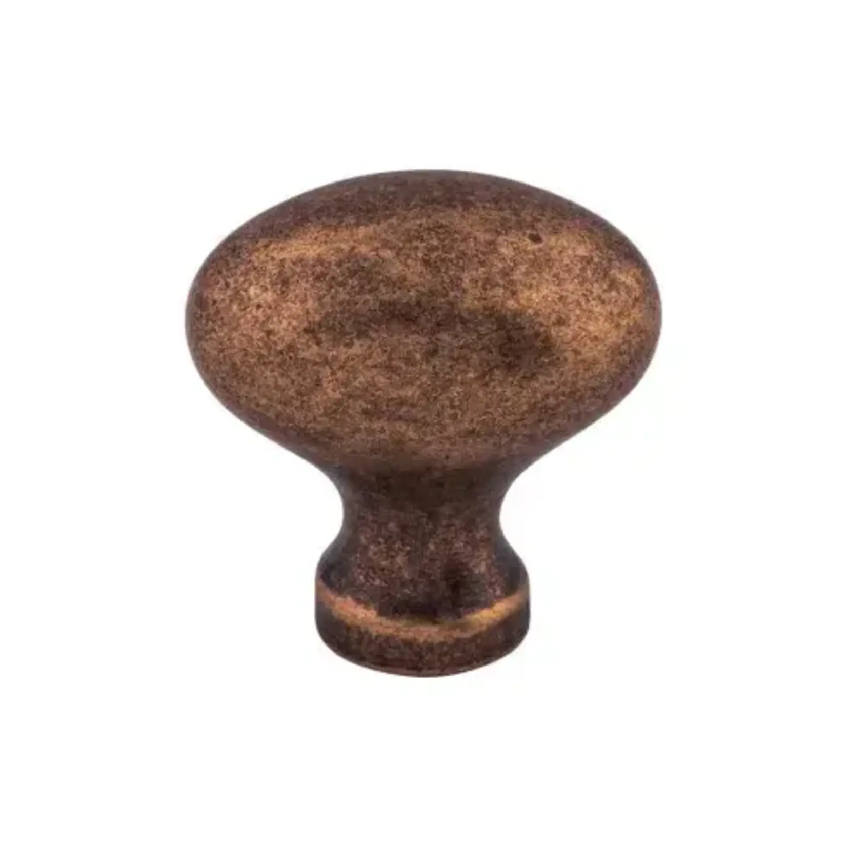 Top Knobs Egg Knob Old English Copper 1 1/4 Inch