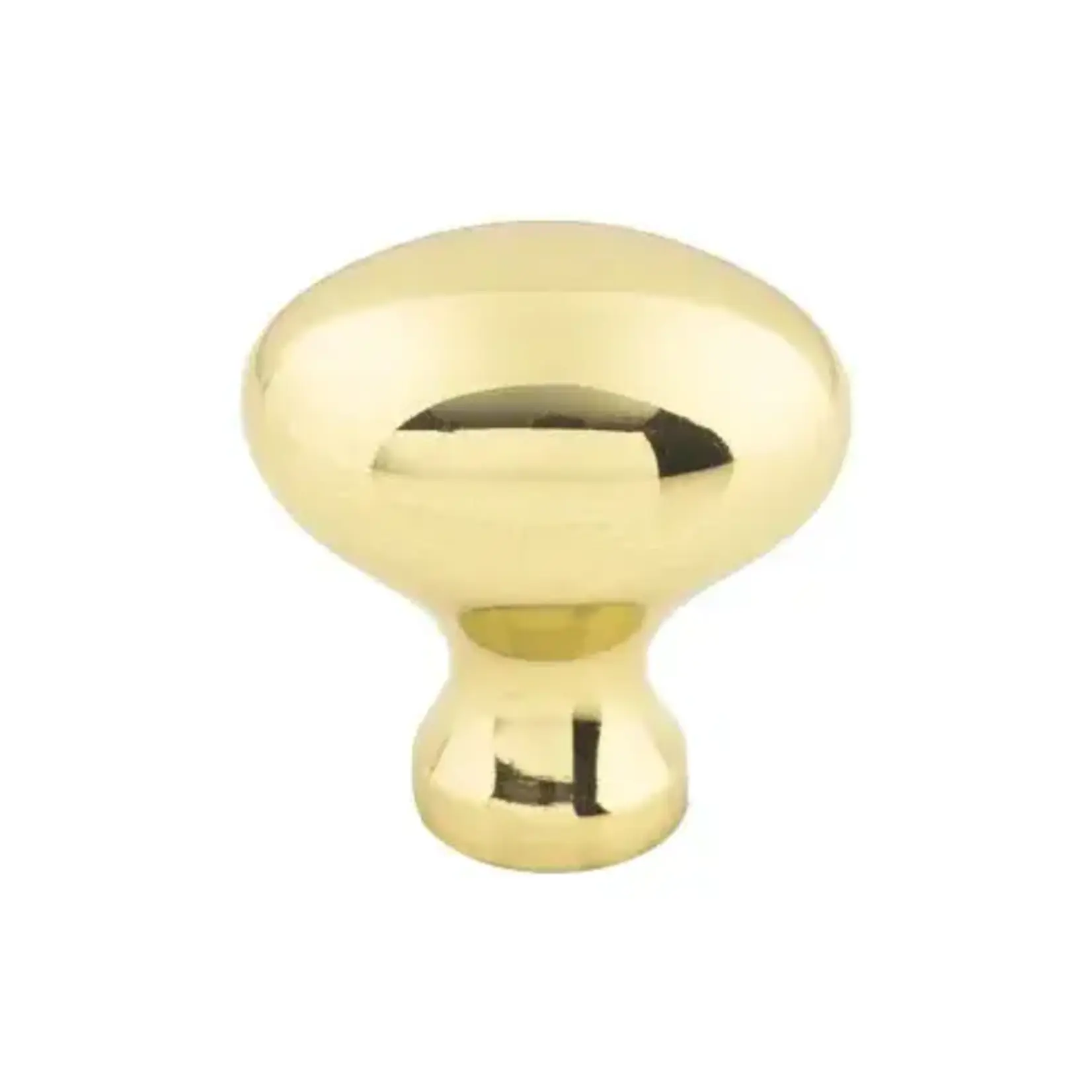 Top Knobs Egg Knob Polished Brass 1 1/4 Inch