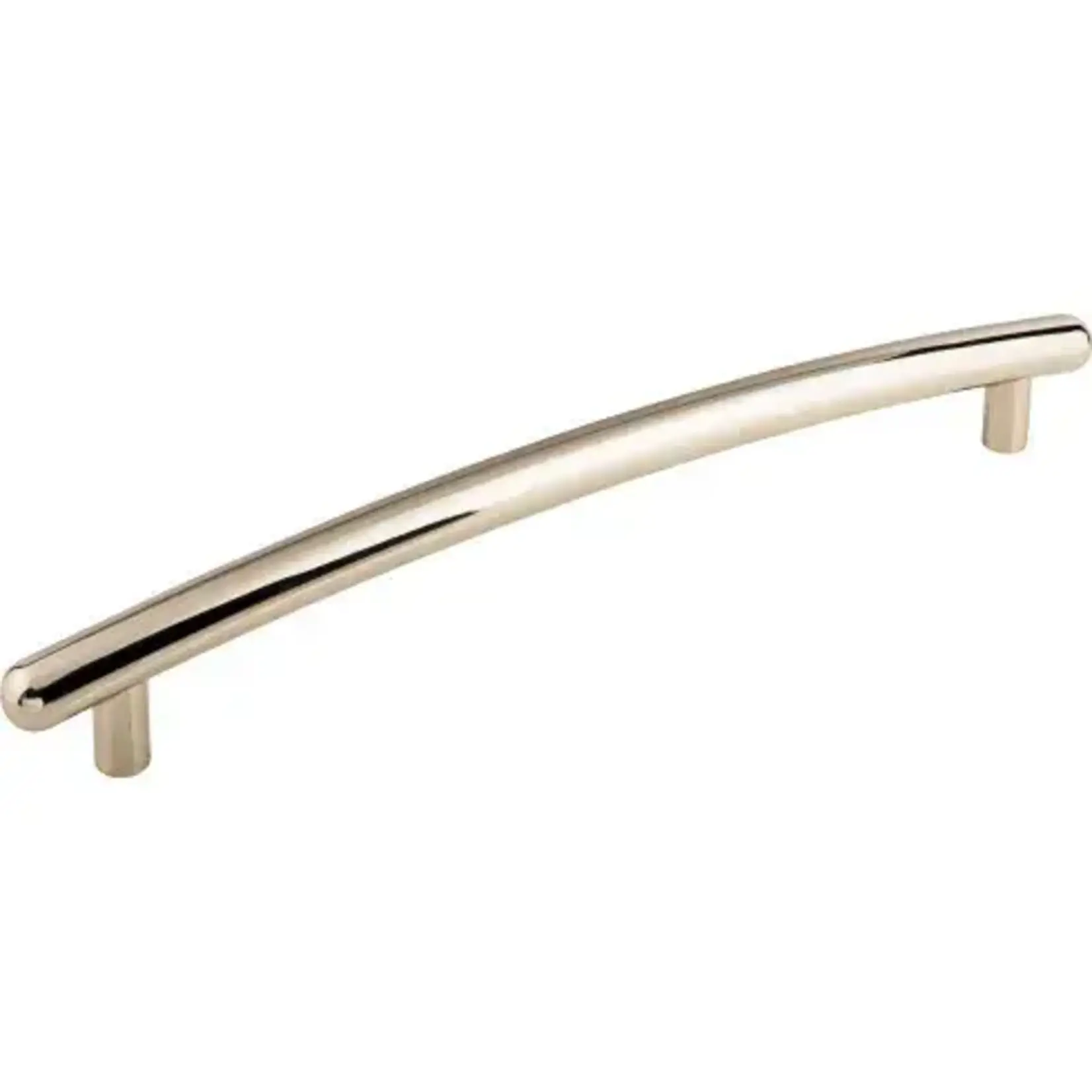Top Knobs Curved Appliance Pull Polished Nickel - 12 in