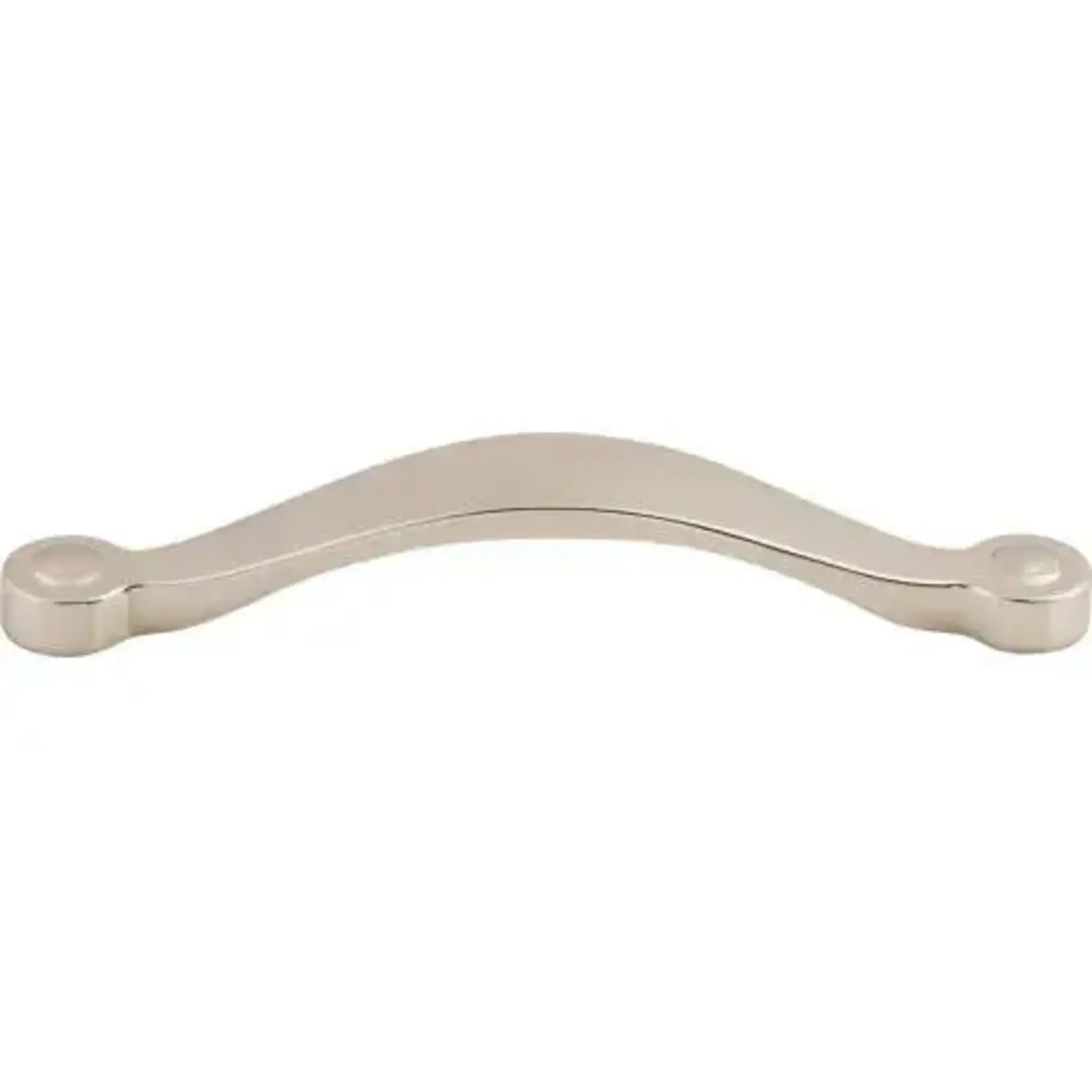 Top Knobs Saddle Pull Polished Nickel - 5 1/16 in