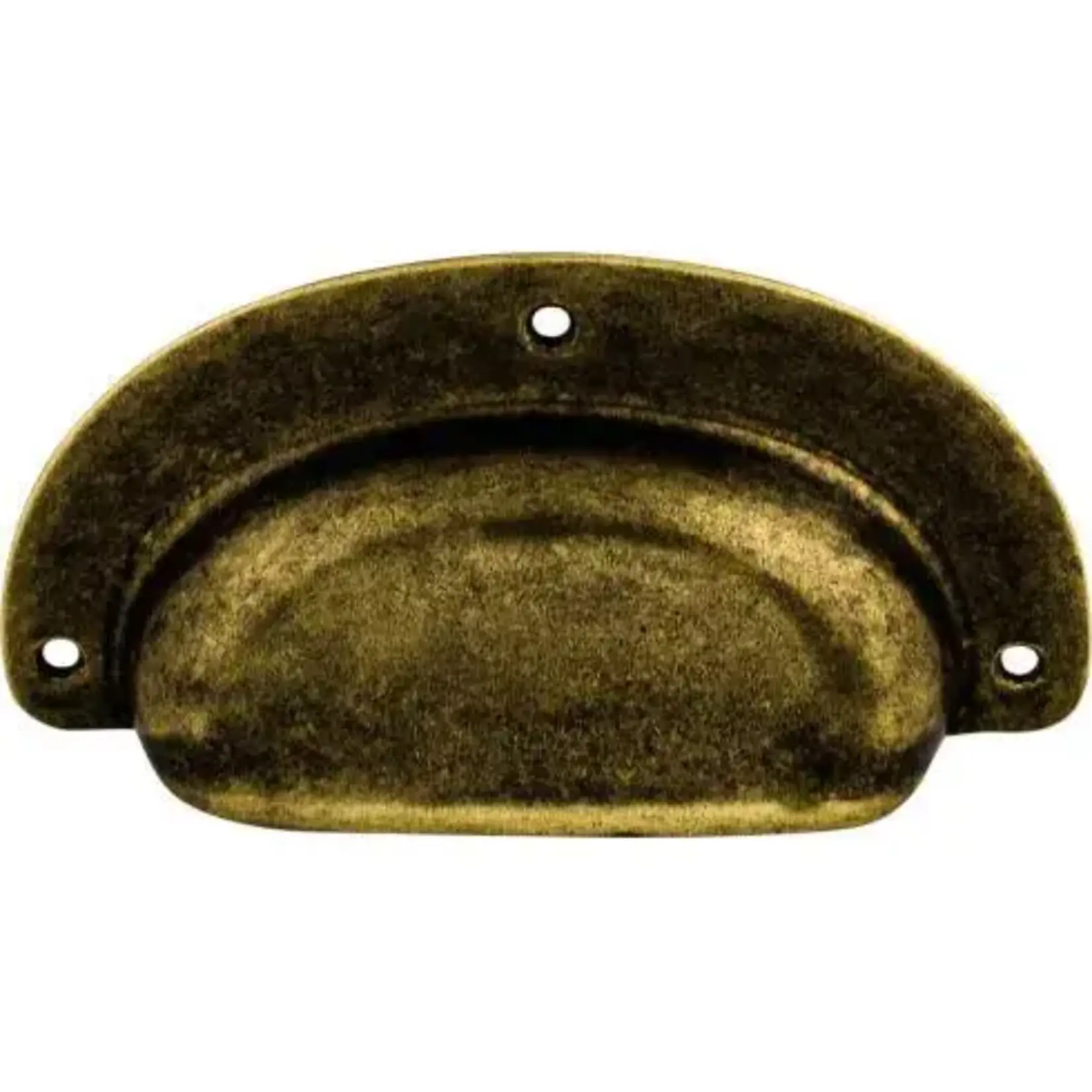 Top Knobs Mayfair Cup Pull German Bronze - 3 3/4 in