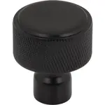 Top Knobs Garrison Knob Flat Black 1 1/4 Inch