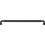 Top Knobs Garrison Appliance Pull Flat Black 18 Inch
