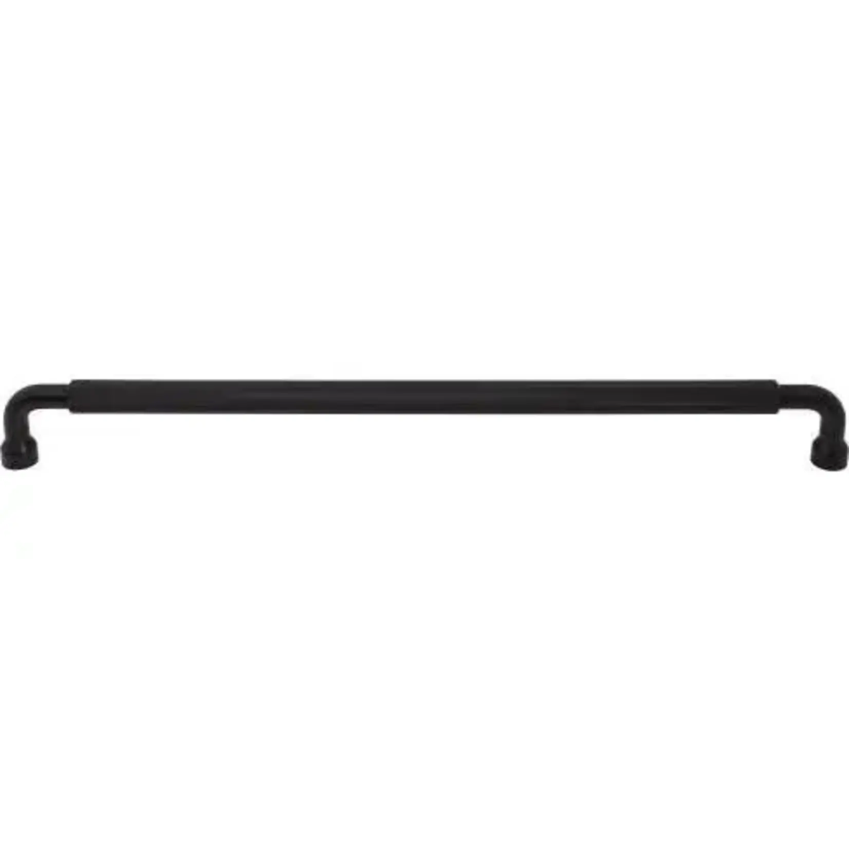 Top Knobs Garrison Appliance Pull Flat Black 18 Inch