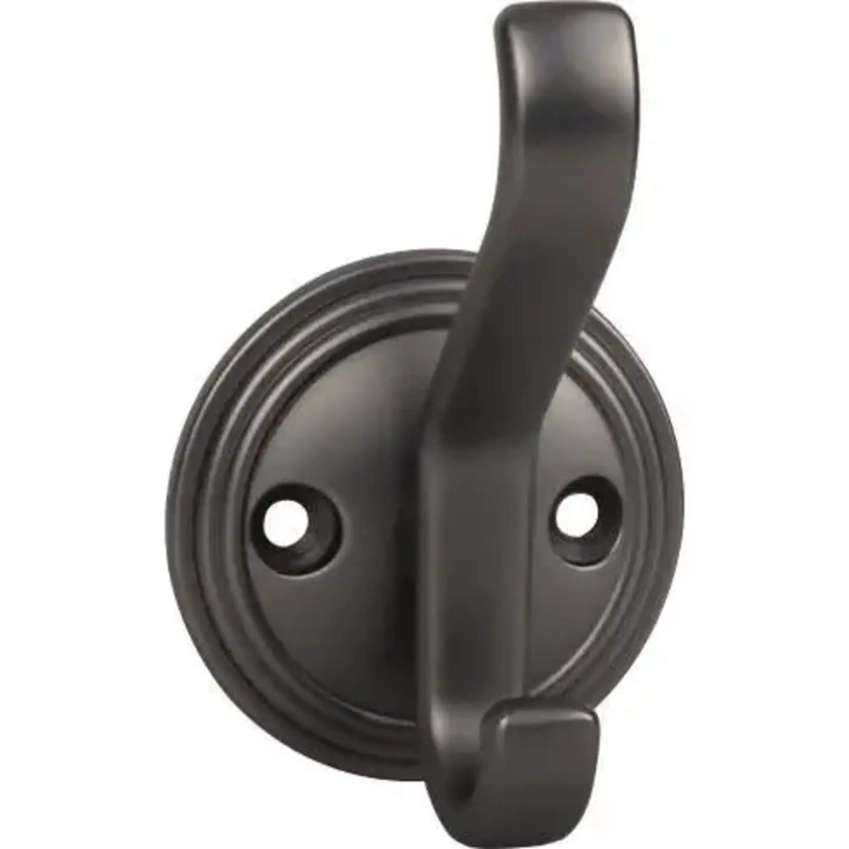 Top Knobs Reeded Hook Ash Gray - 3 1/8 in