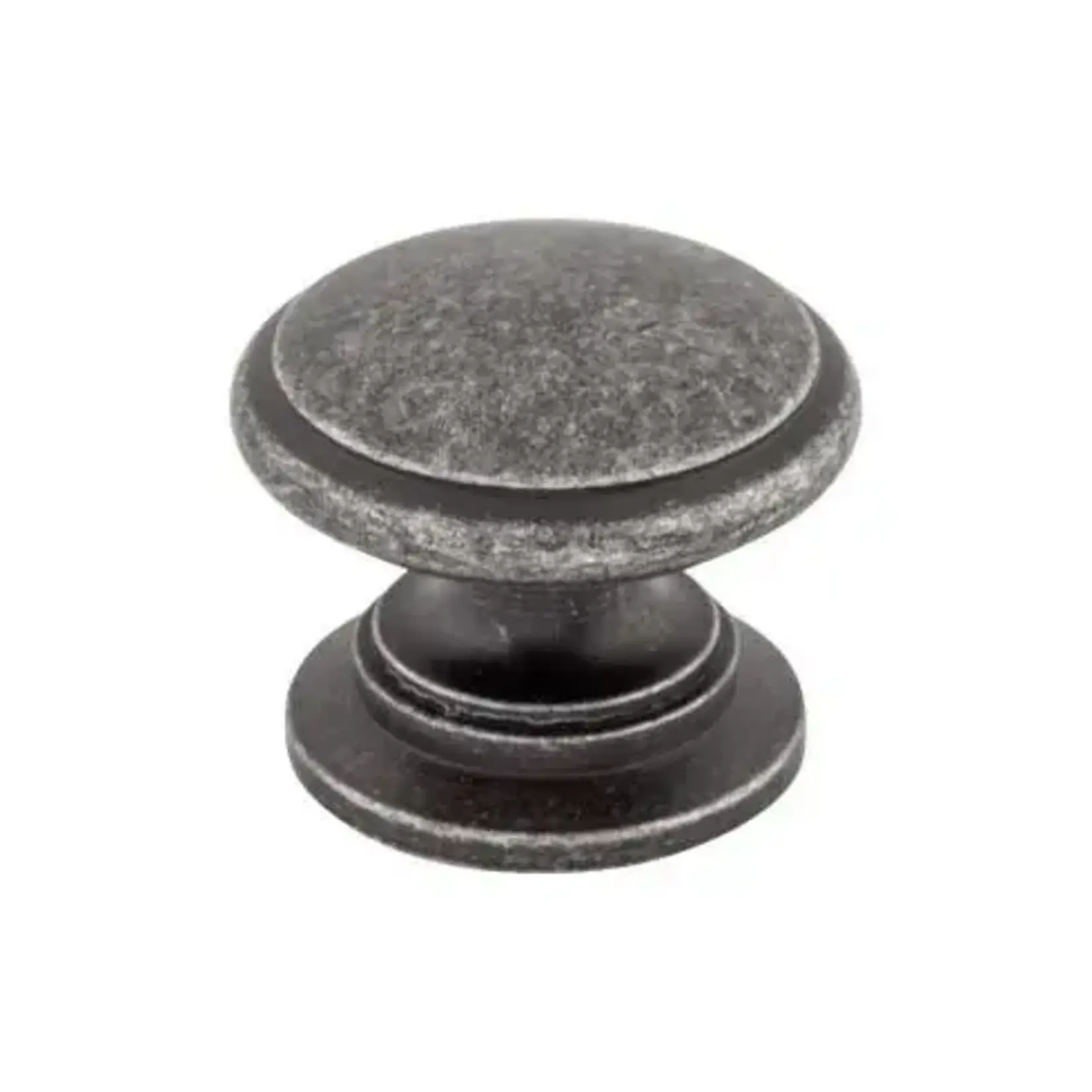 Top Knobs Ray Knob Black Iron 1 1/4 In