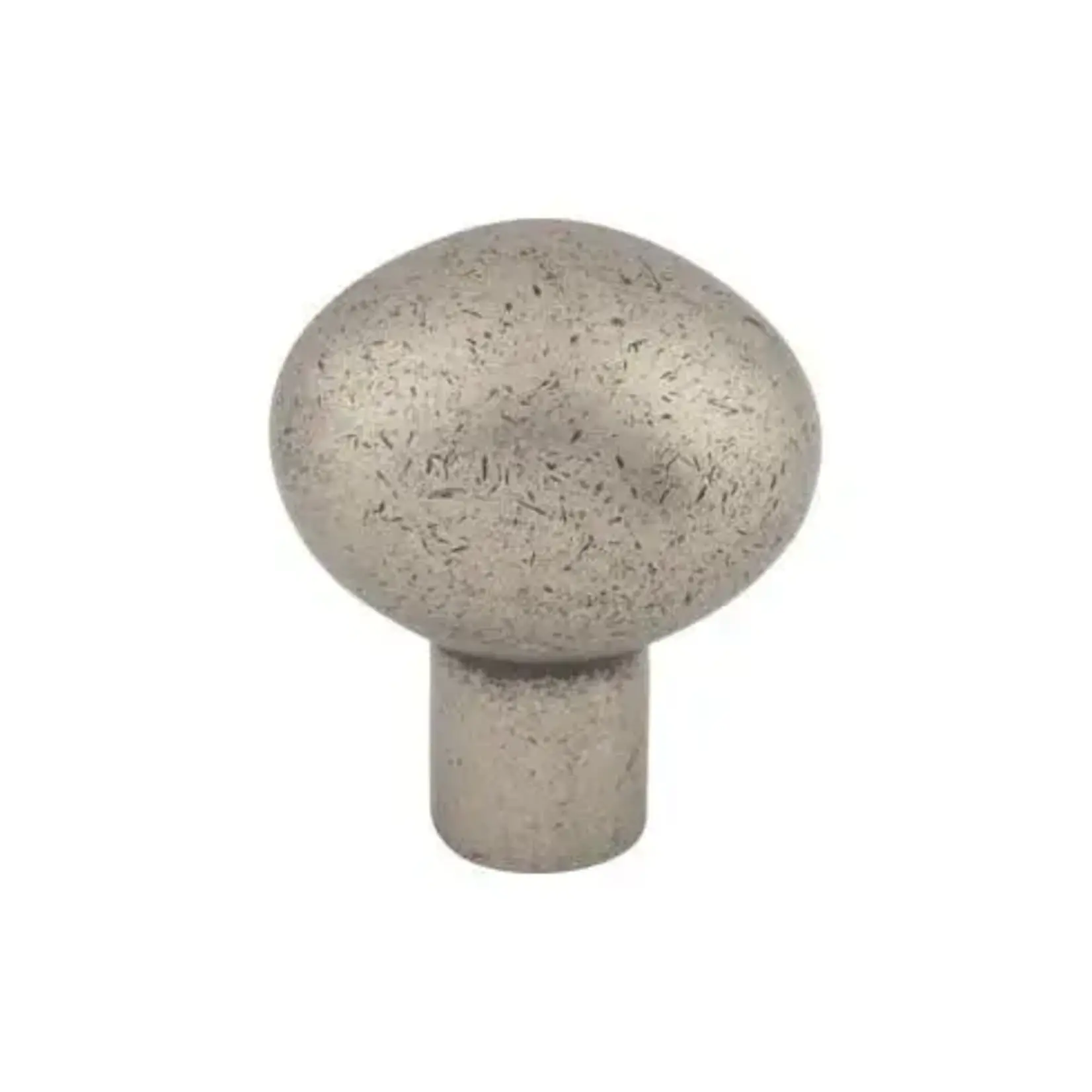 Top Knobs  Aspen Small Egg Knob Medium Bronze 1 3/16 Inch
