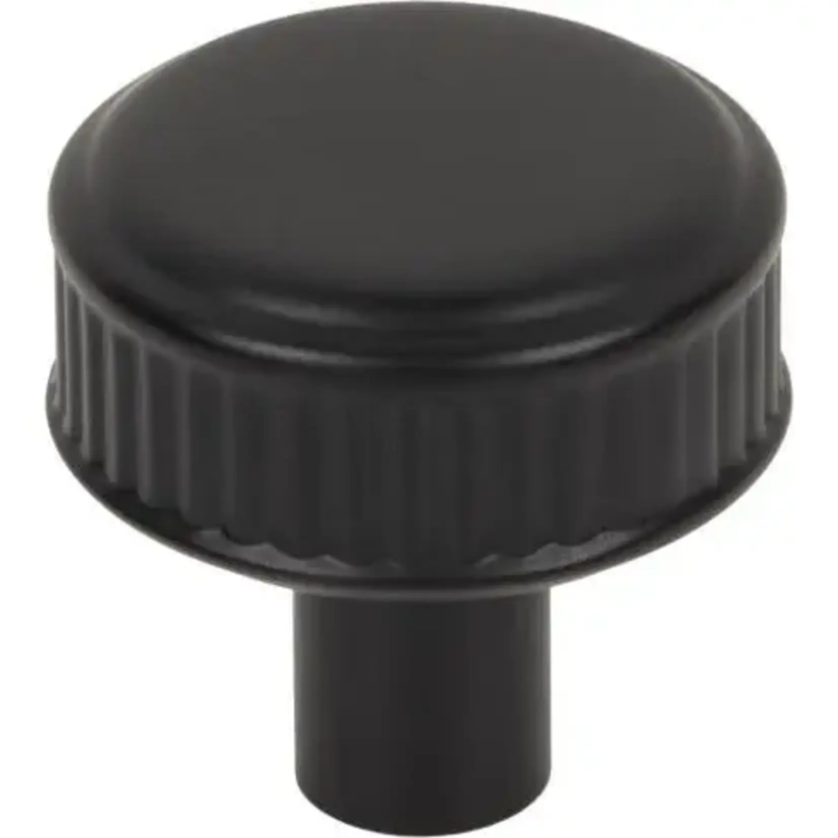 Top Knobs Elland Knob Flat Black 1 1/4 Inch
