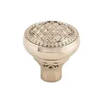 Top Knobs Trevi Round Knob Polished Nickel - 1 5/16 in
