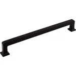 Top Knobs Ascendra Appliance Pull Flat Black 12 Inch