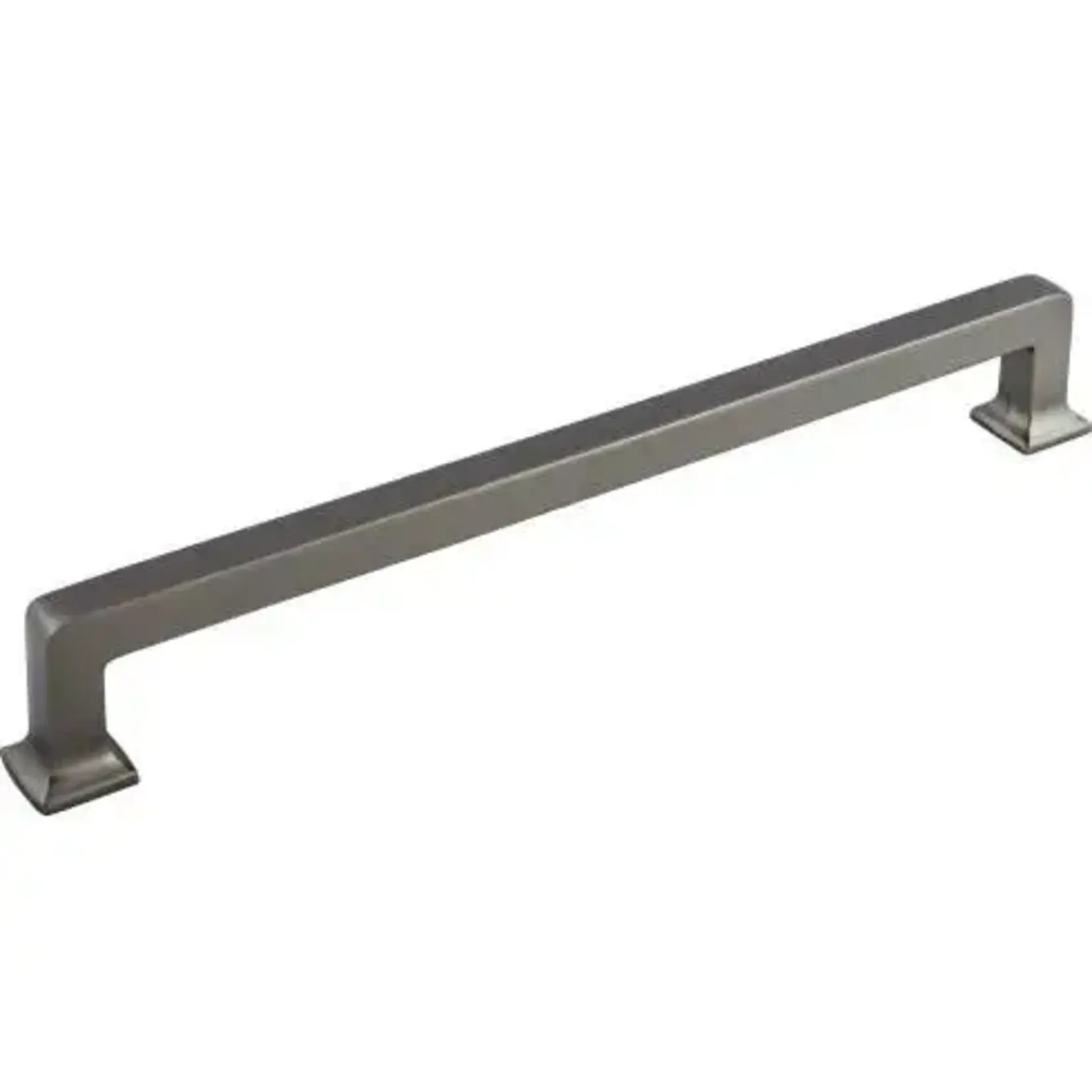 Top Knobs Ascendra Appliance Pull Ash Gray 12 Inch