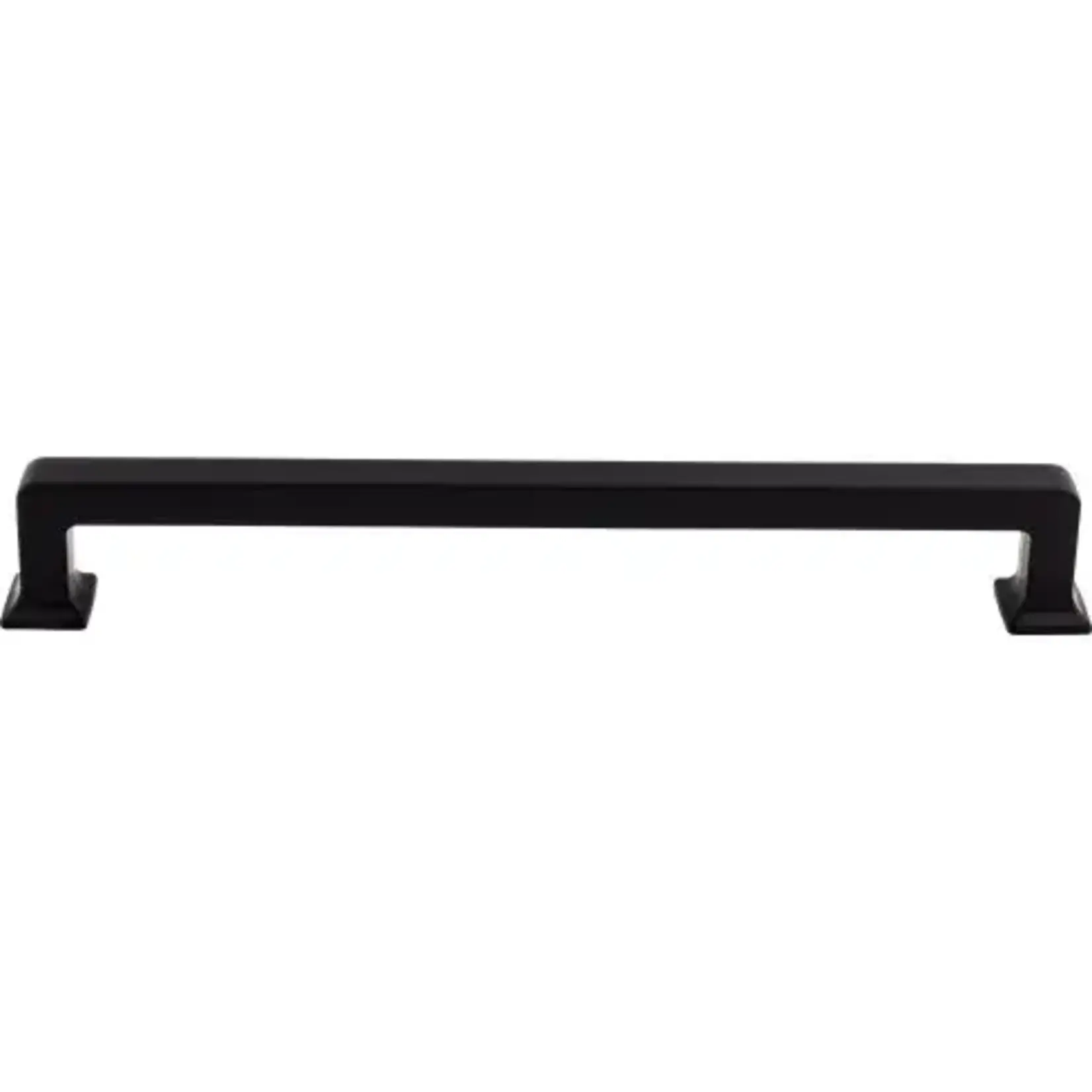 Top Knobs Ascendra Appliance Pull Flat Black 18 Inch